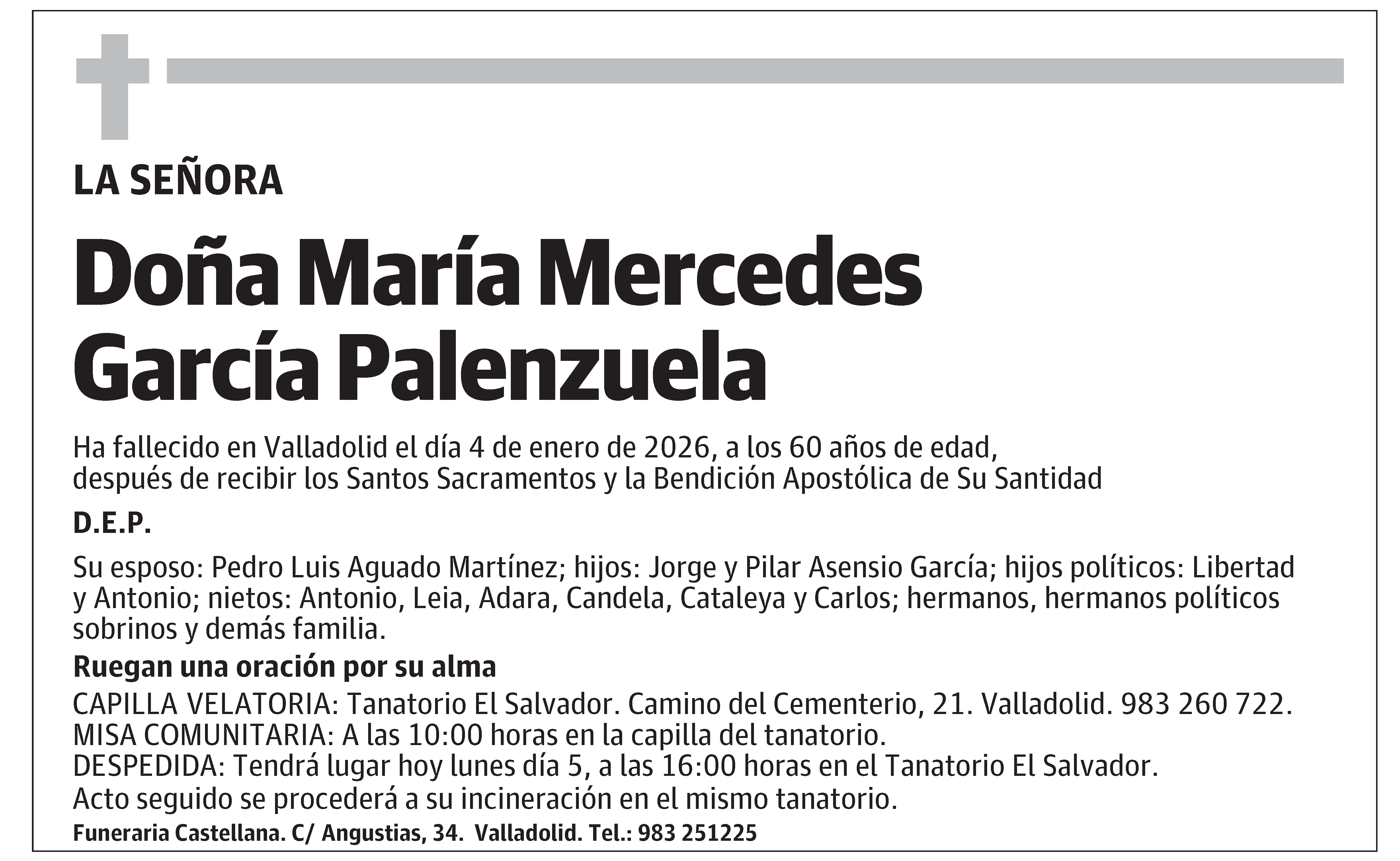 María Mercedes García Palenzuela