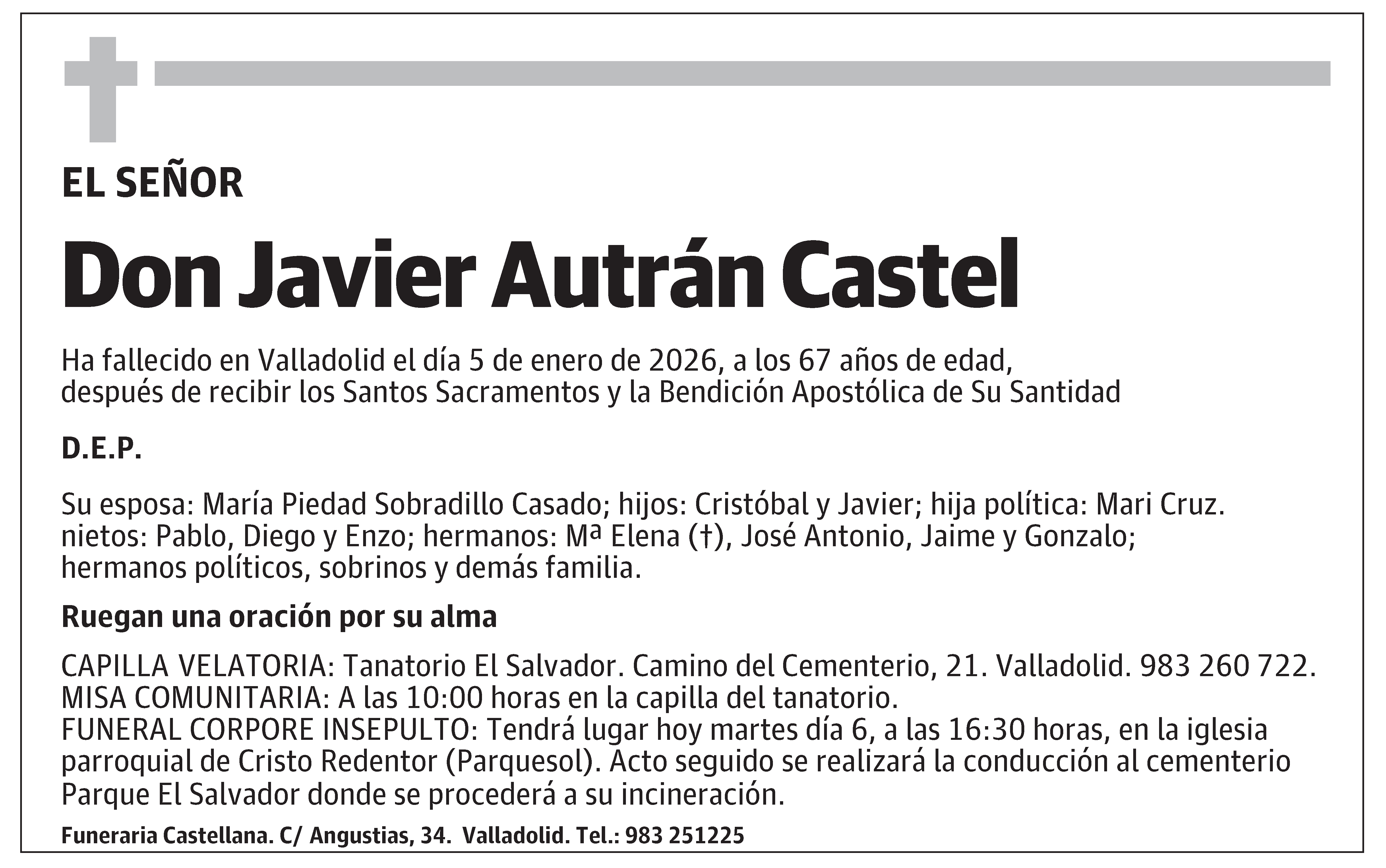 Javier Autrán Castel