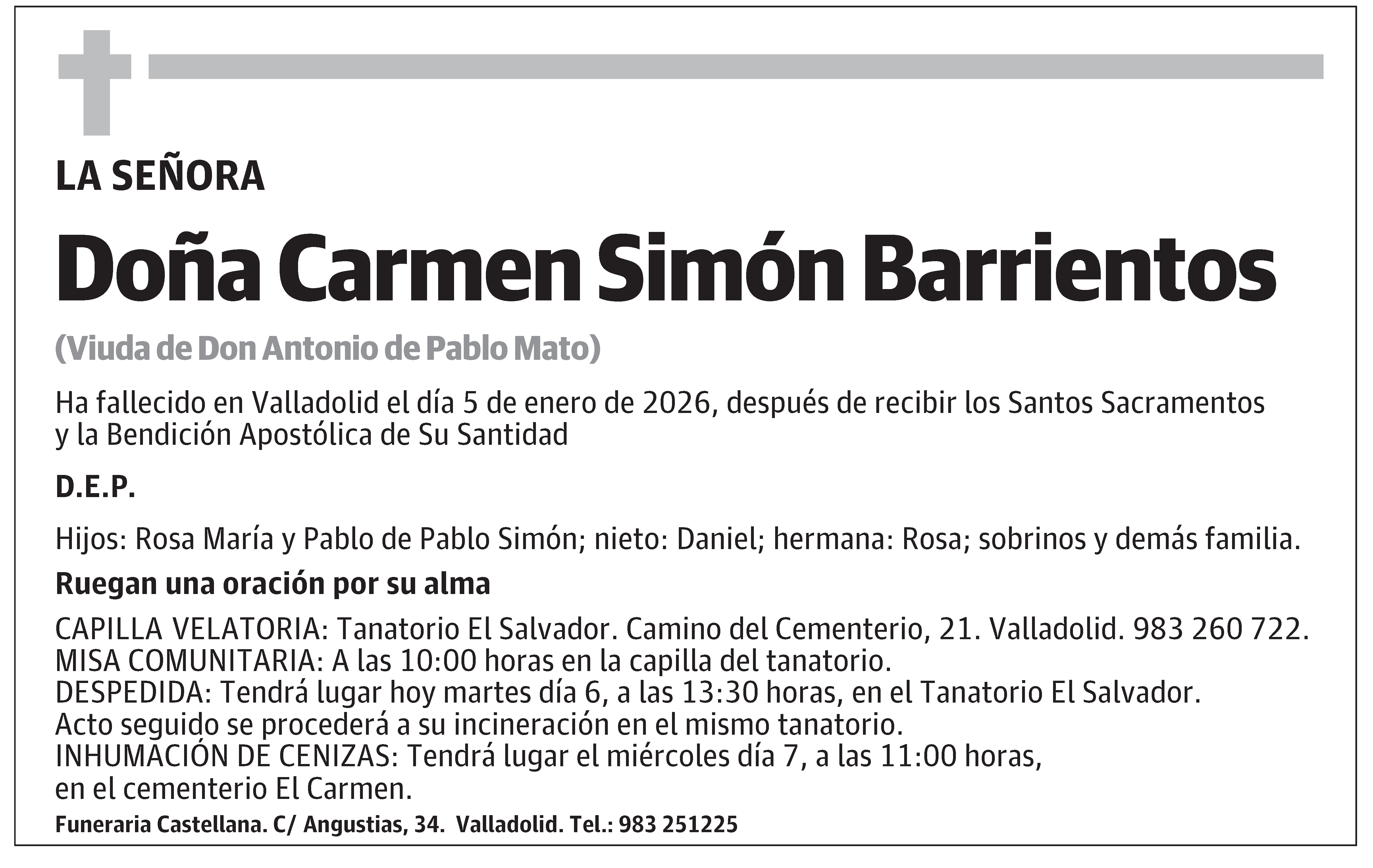 Carmen Simón Barrientos