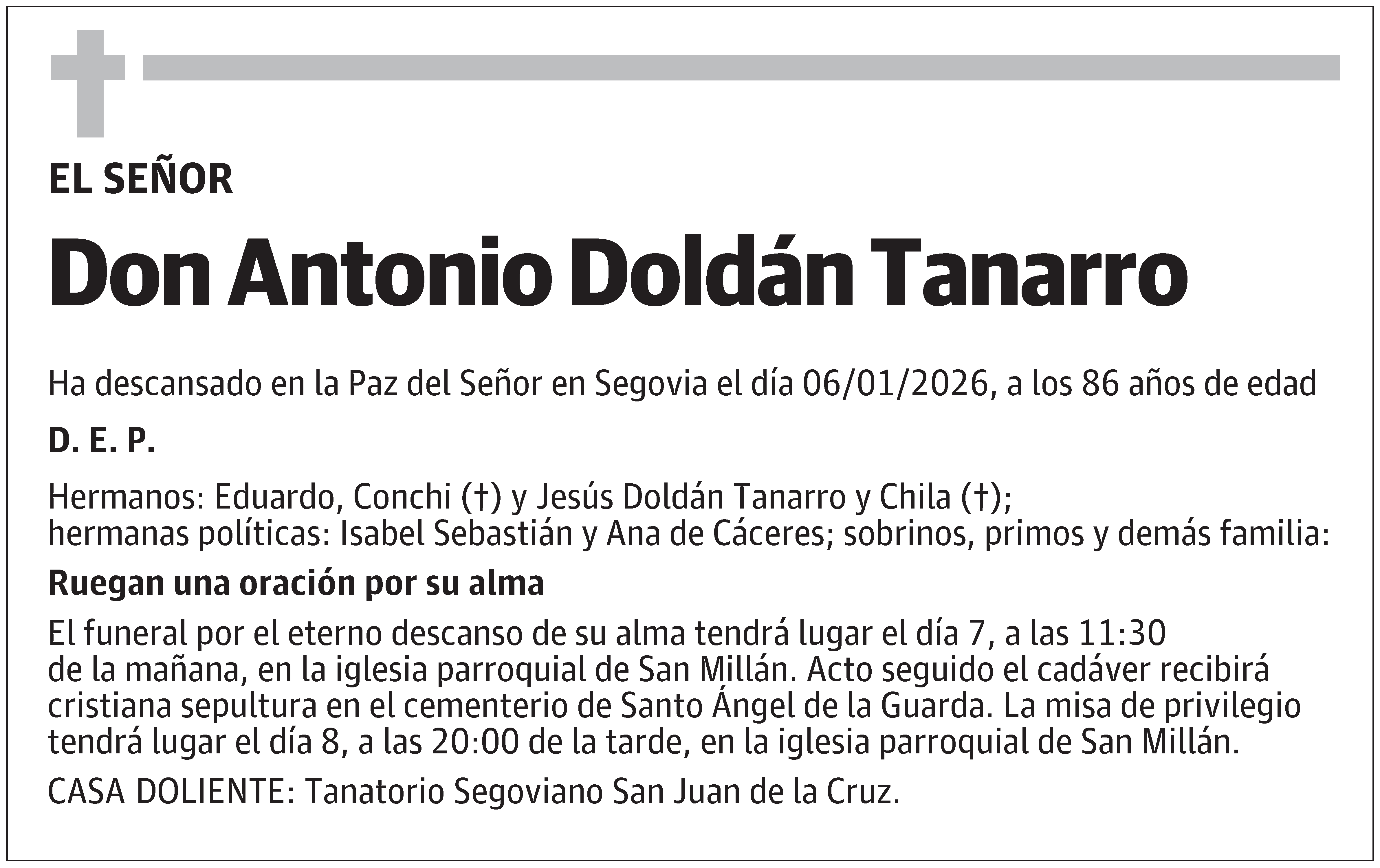Antonio Doldán Tanarro