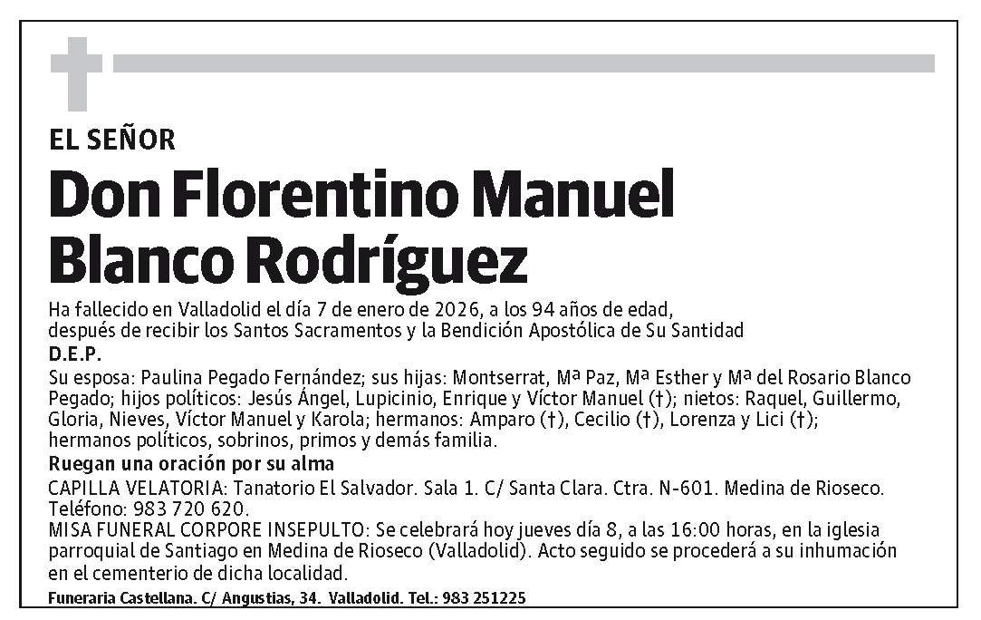 Florentino Manuel Blanco Rodríguez