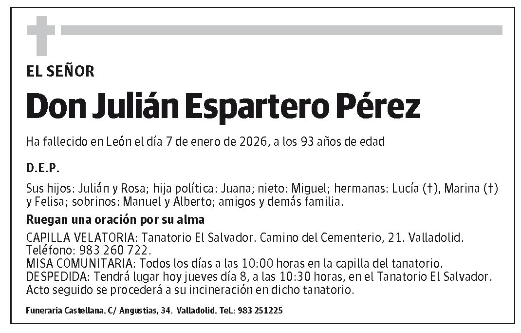 Julián Espartero Pérez