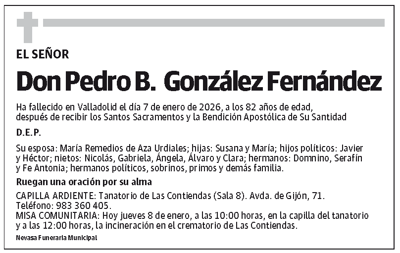 Pedro B. González Fernández