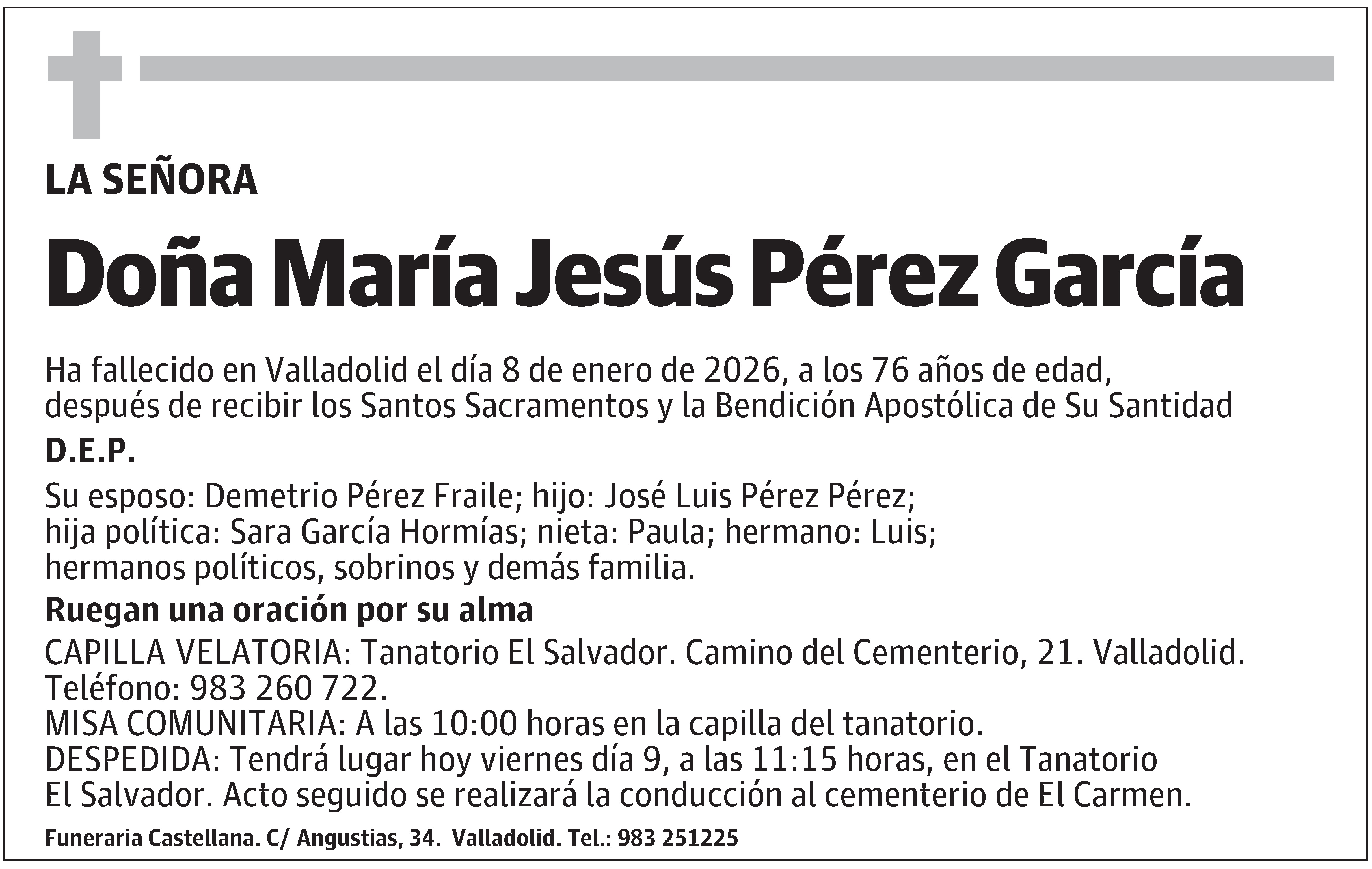 María Jesús Pérez García
