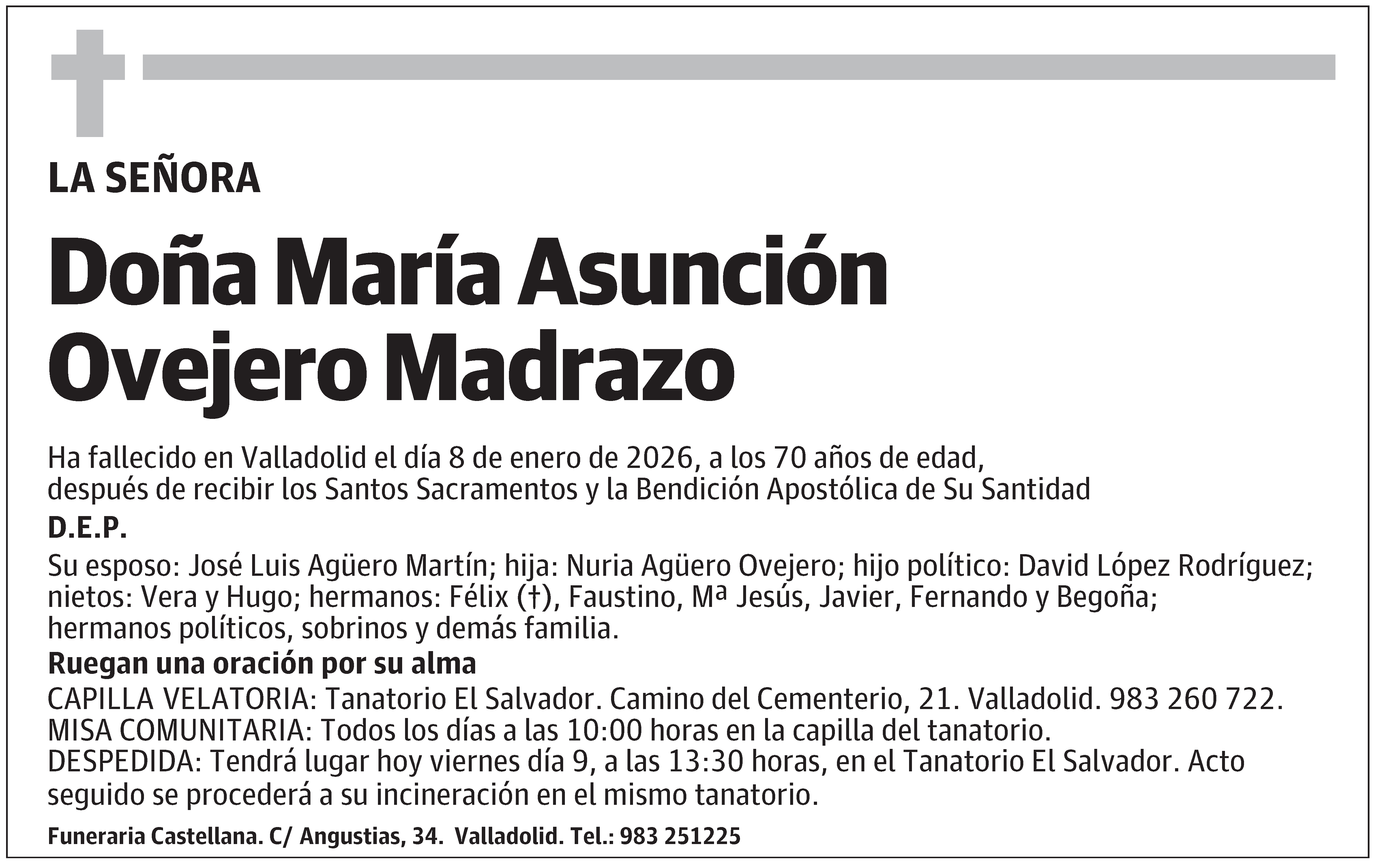 María Asunción Ovejero Madrazo