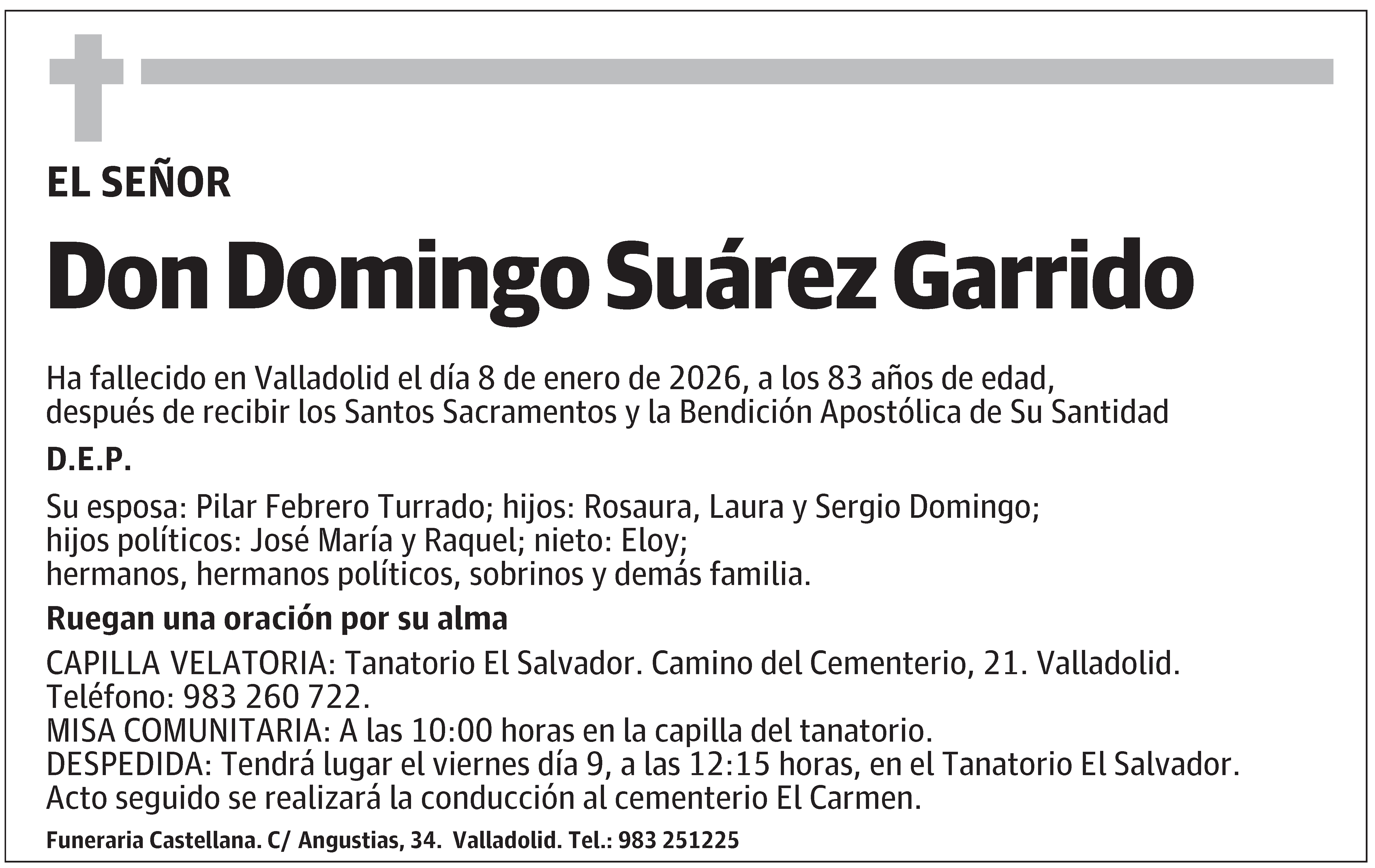 Domingo Suárez Garrido