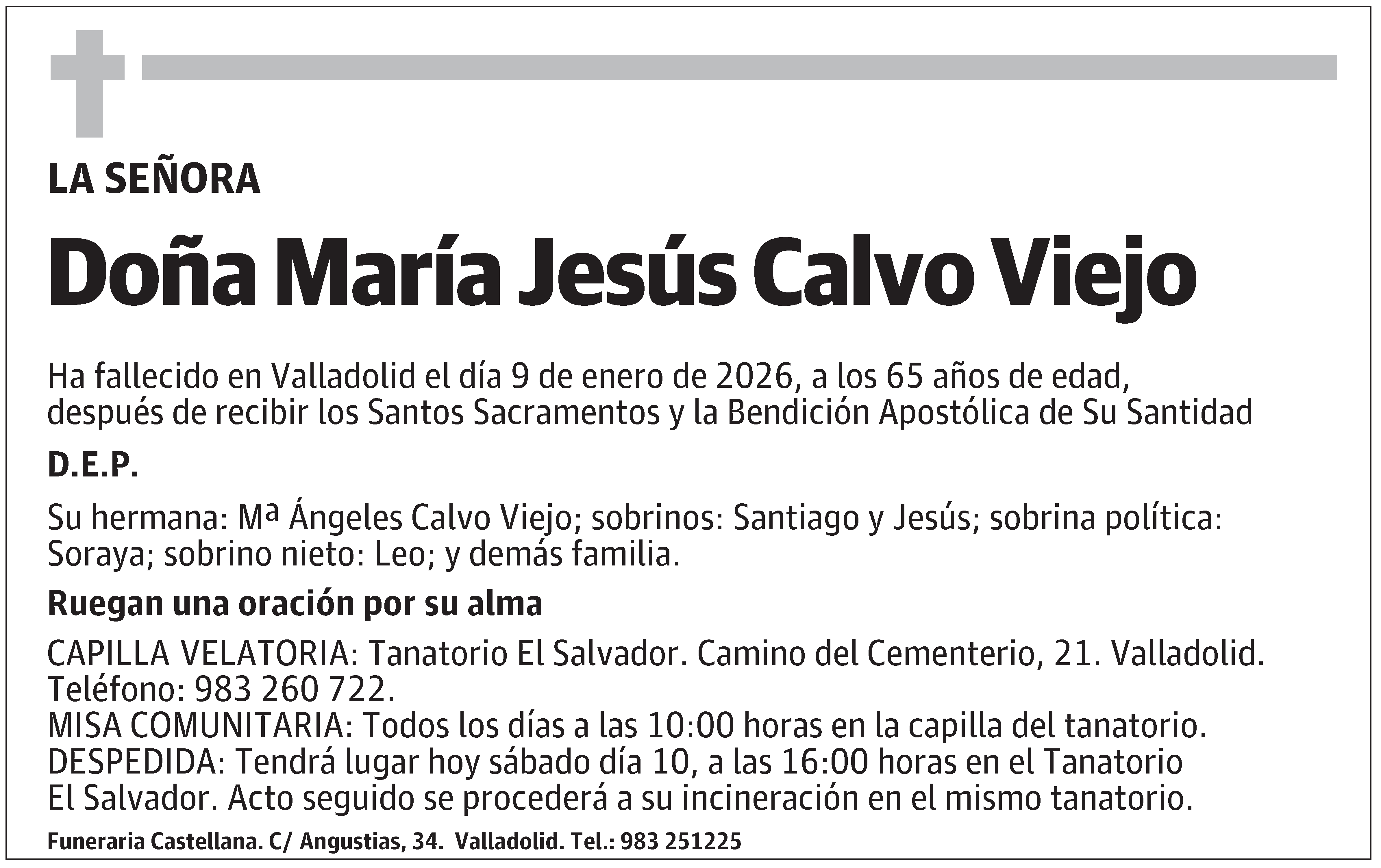 María Jesús Calvo Viejo