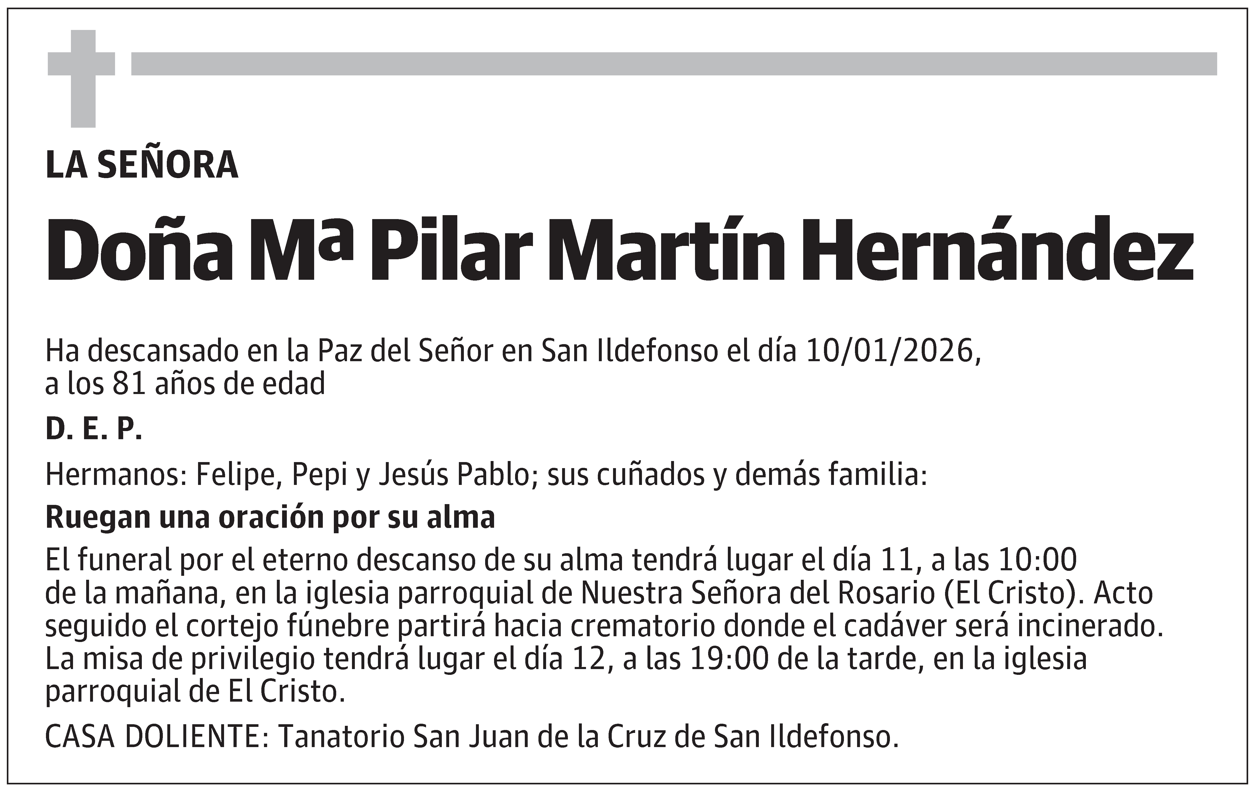 Mª Pilar Martín Hernández