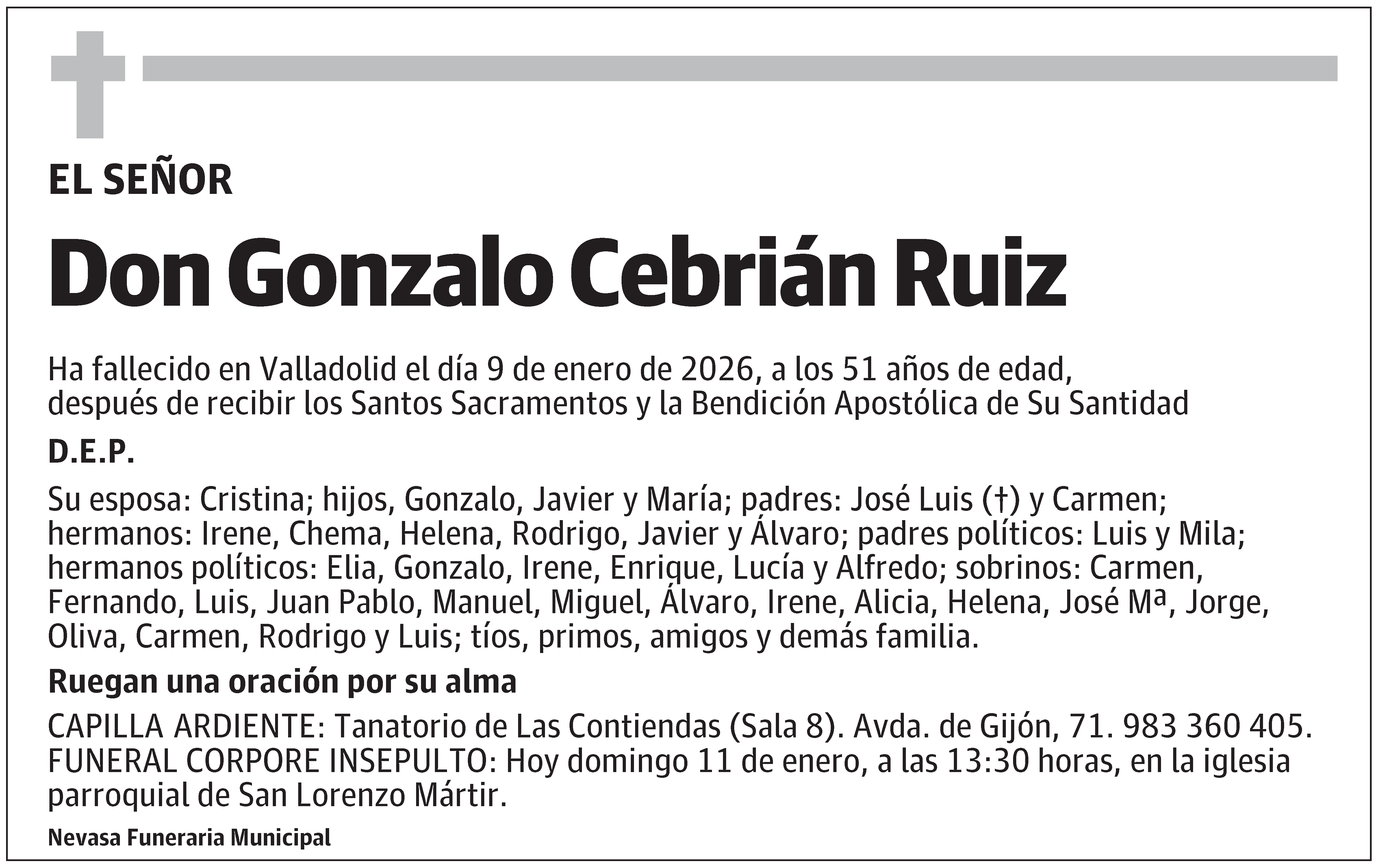 Gonzalo Cebrián Ruiz