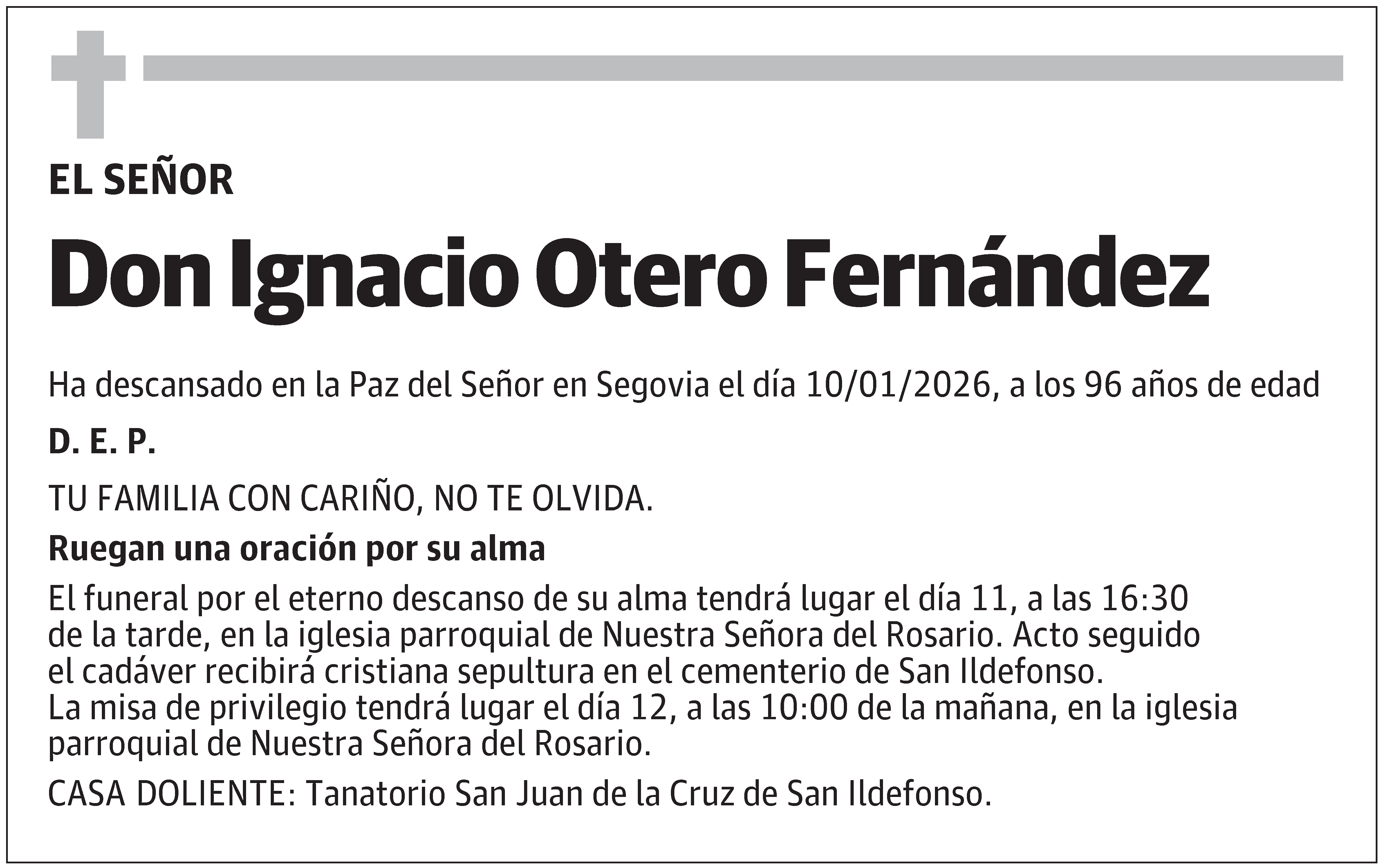 Ignacio Otero Fernández