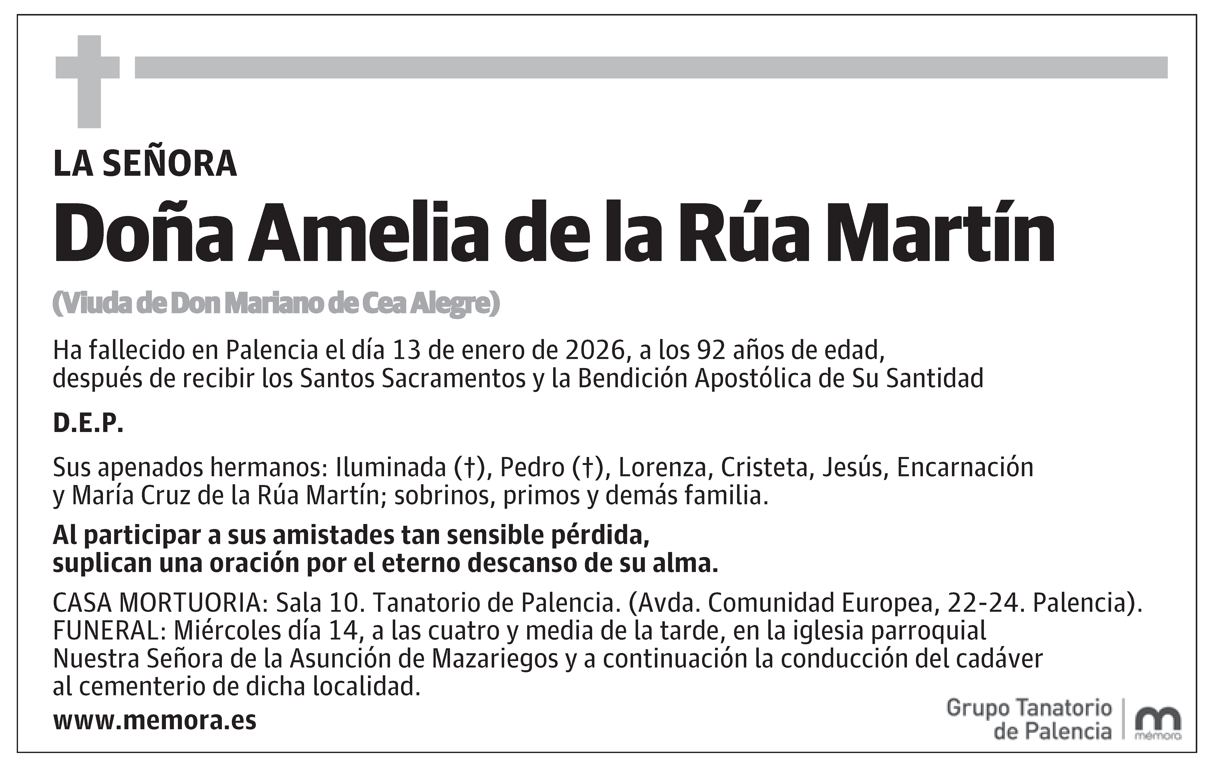 Amelia de la Rúa Martín