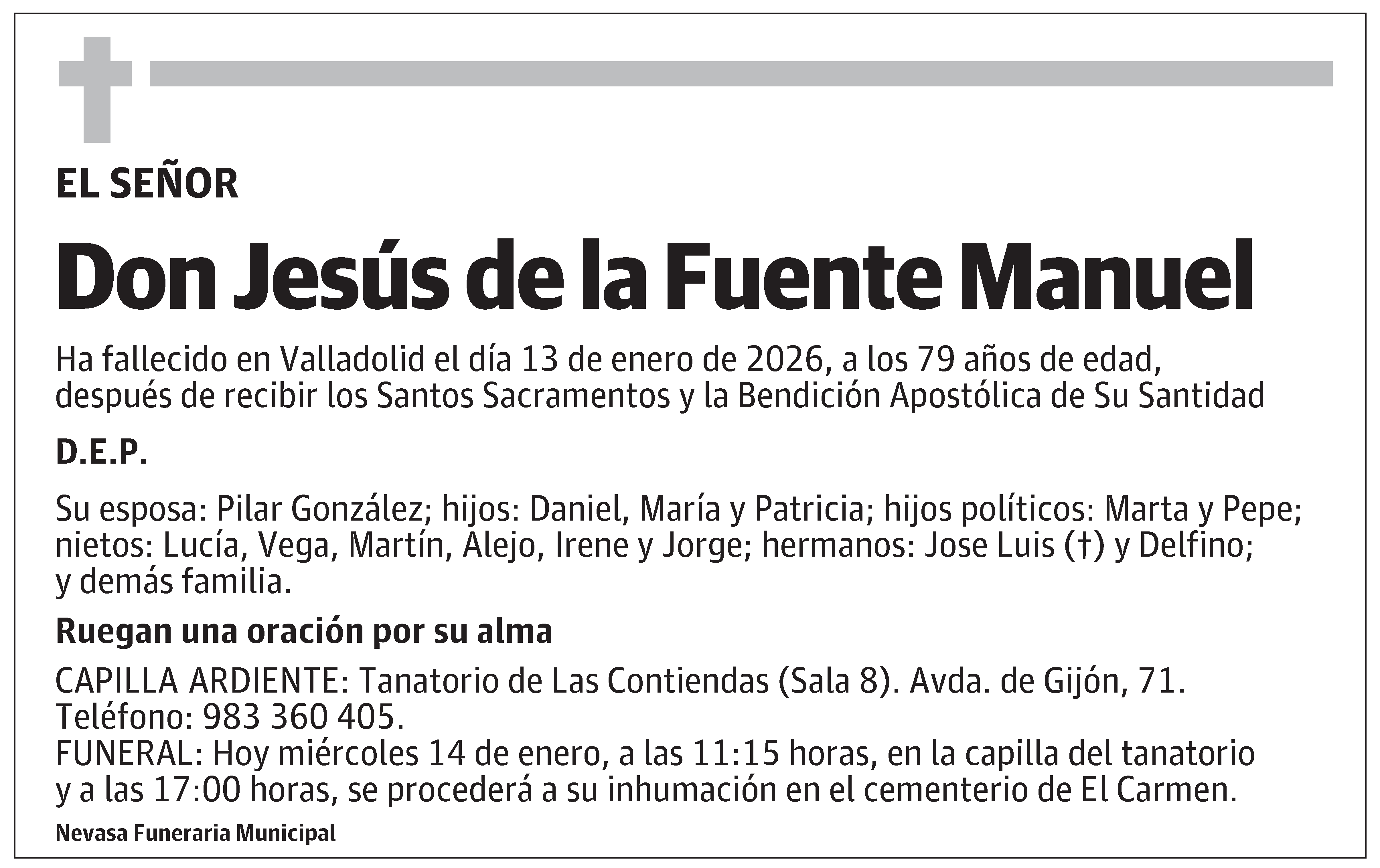 Jesús de la Fuente Manuel