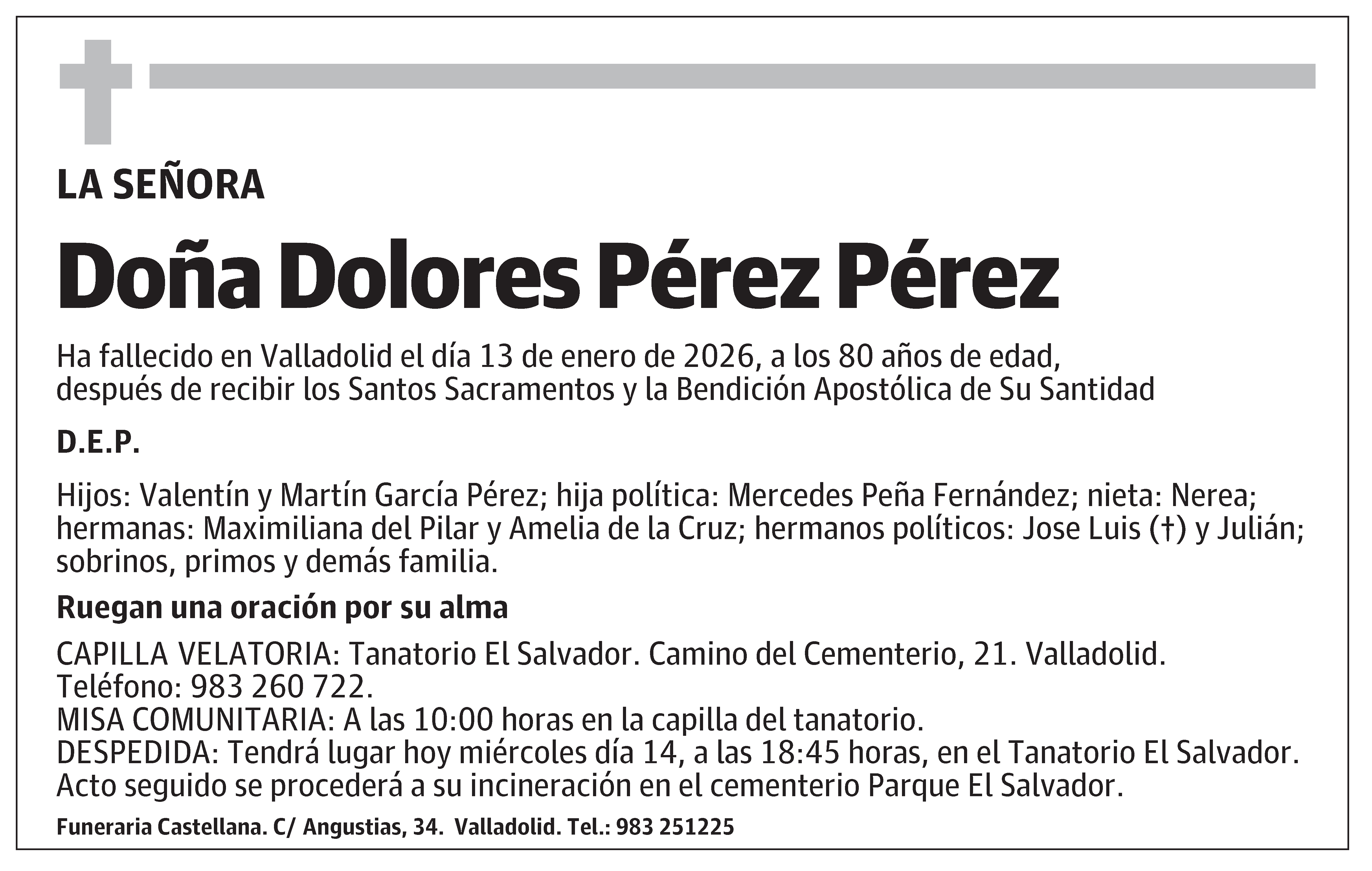 Dolores Pérez Pérez