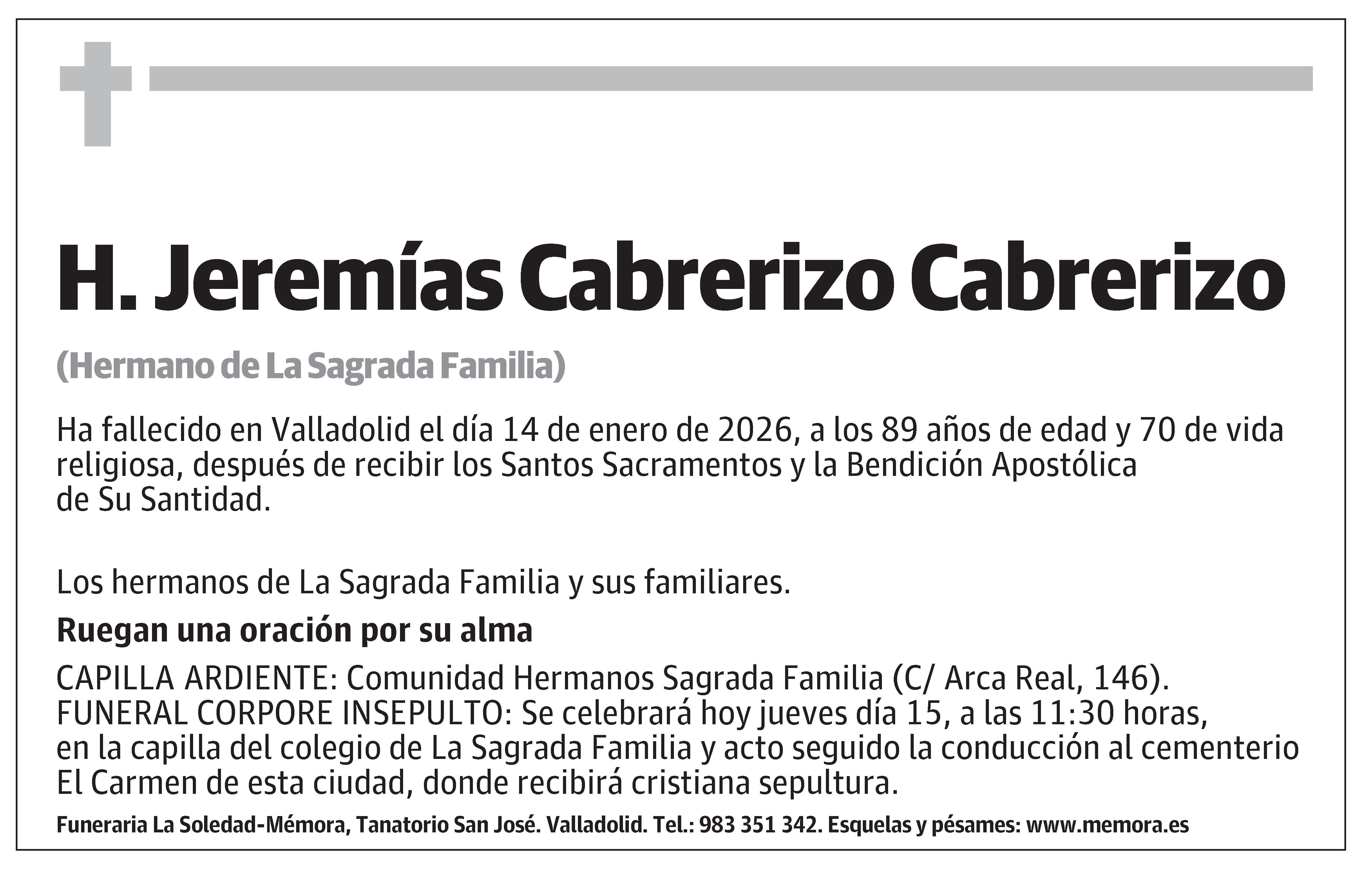 Jeremías Cabrerizo Cabrerizo