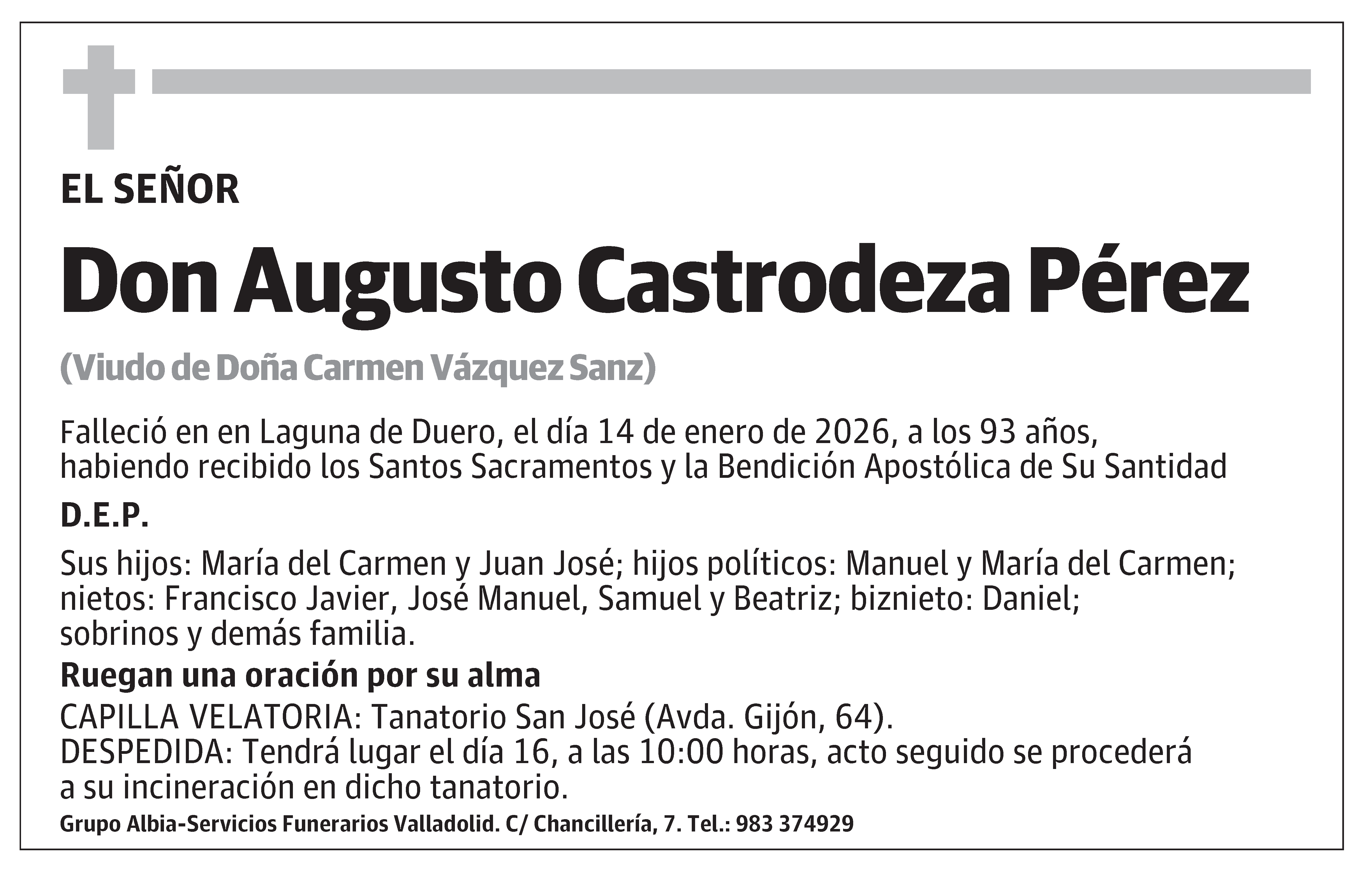 Augusto Castrodeza Pérez