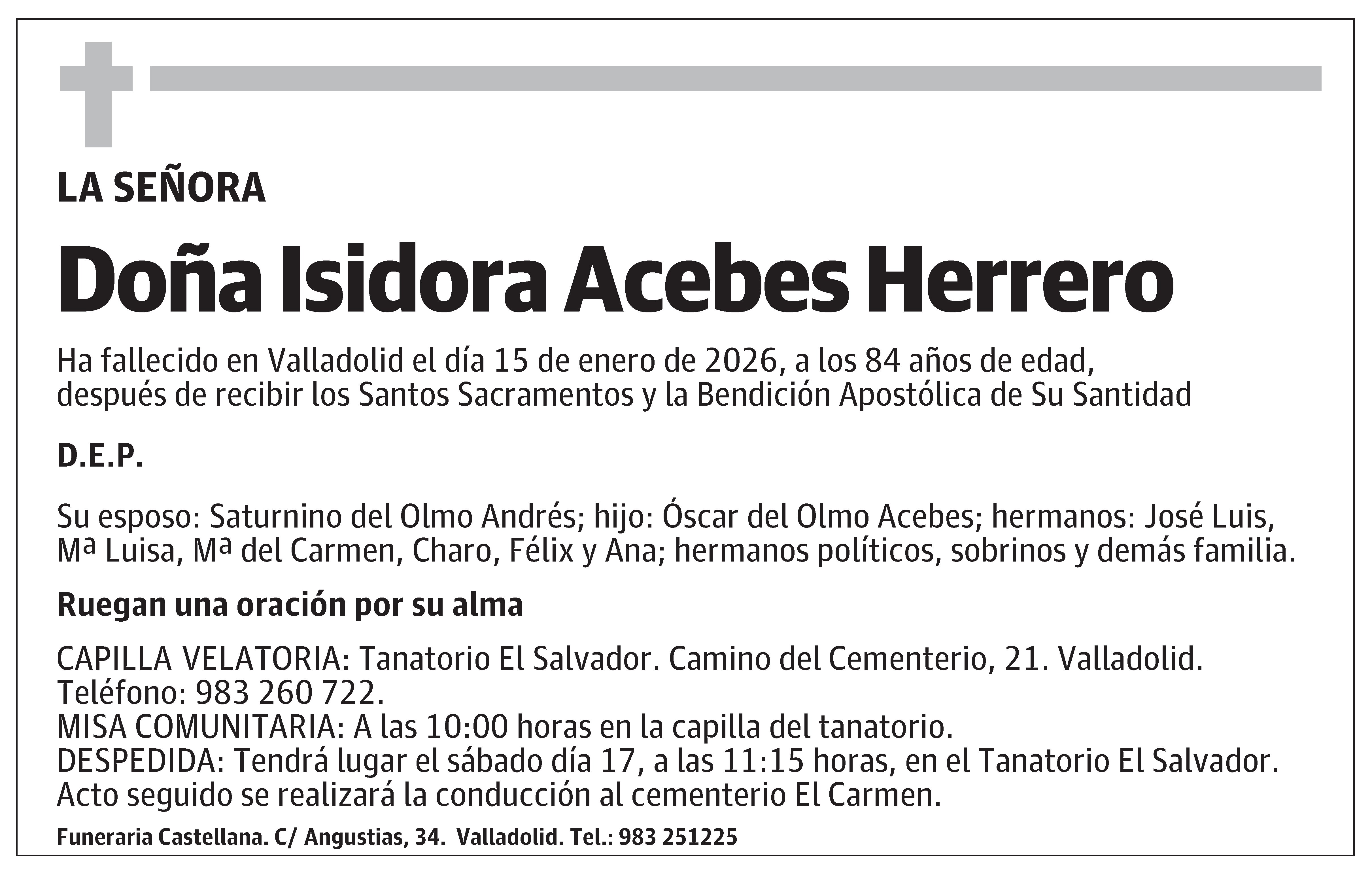 Isidora Acebes Herrero