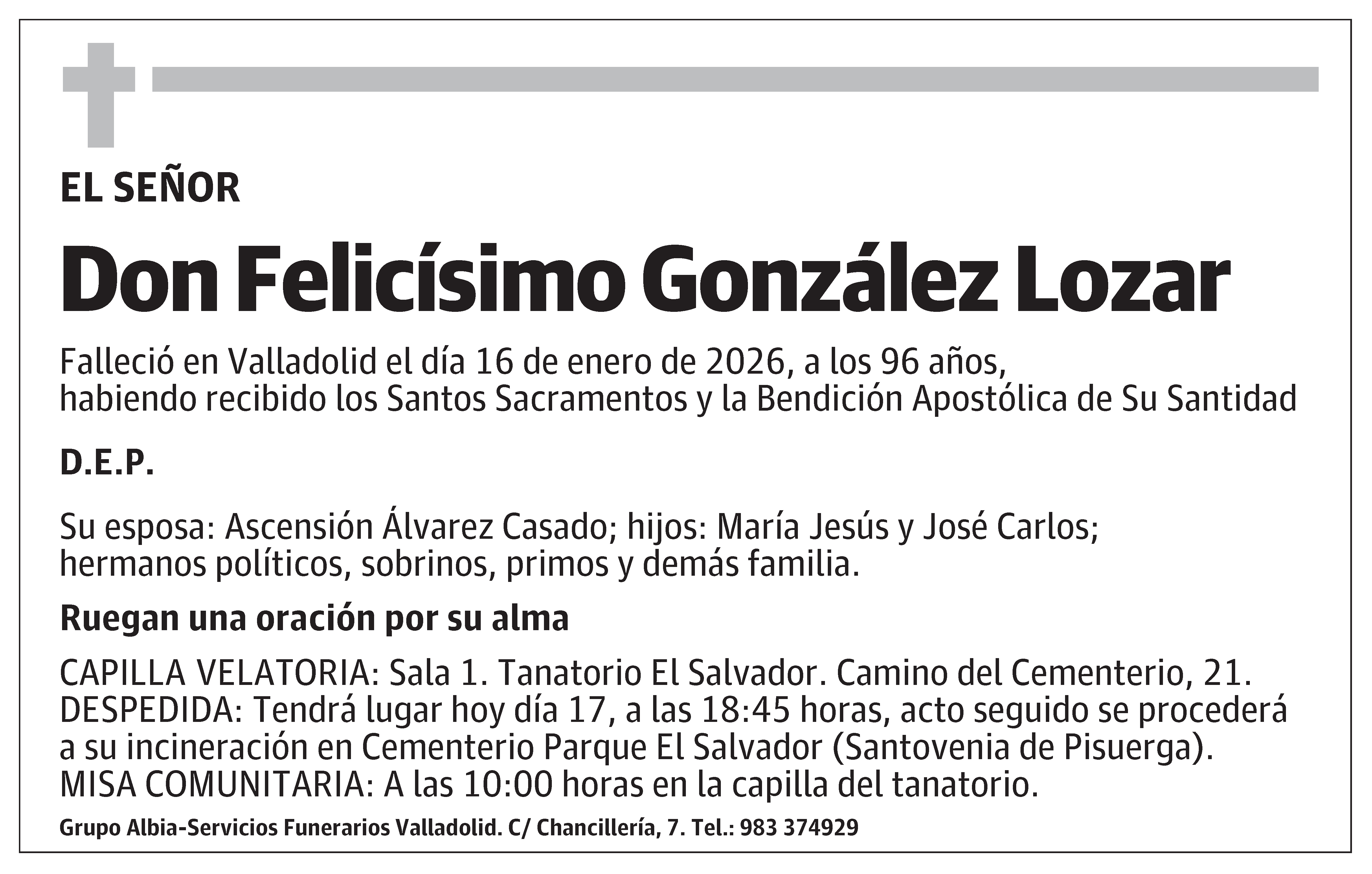 Felicísimo González Lozar