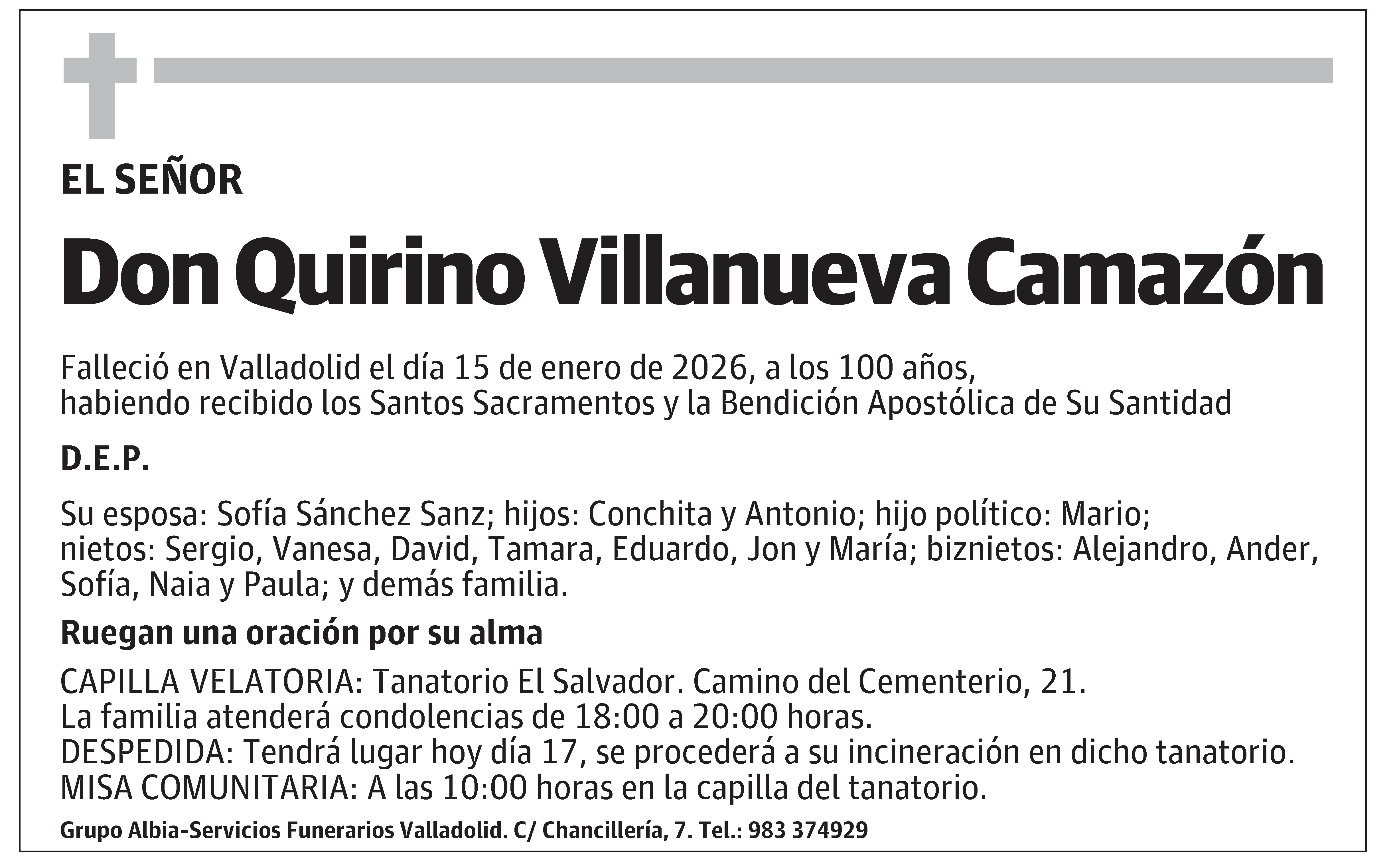 Quirino Villanueva Camazón