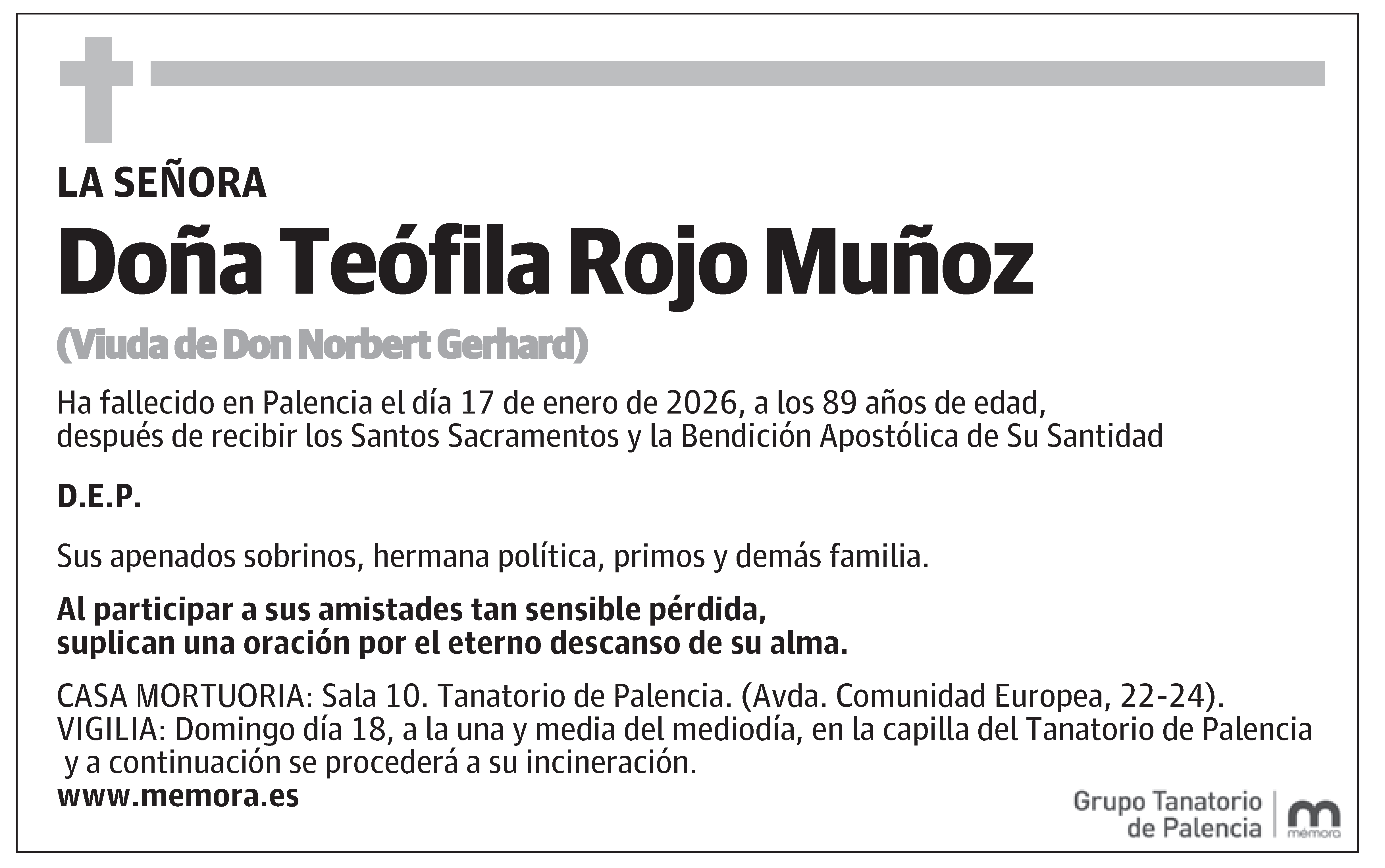 Teófila Rojo Muñoz