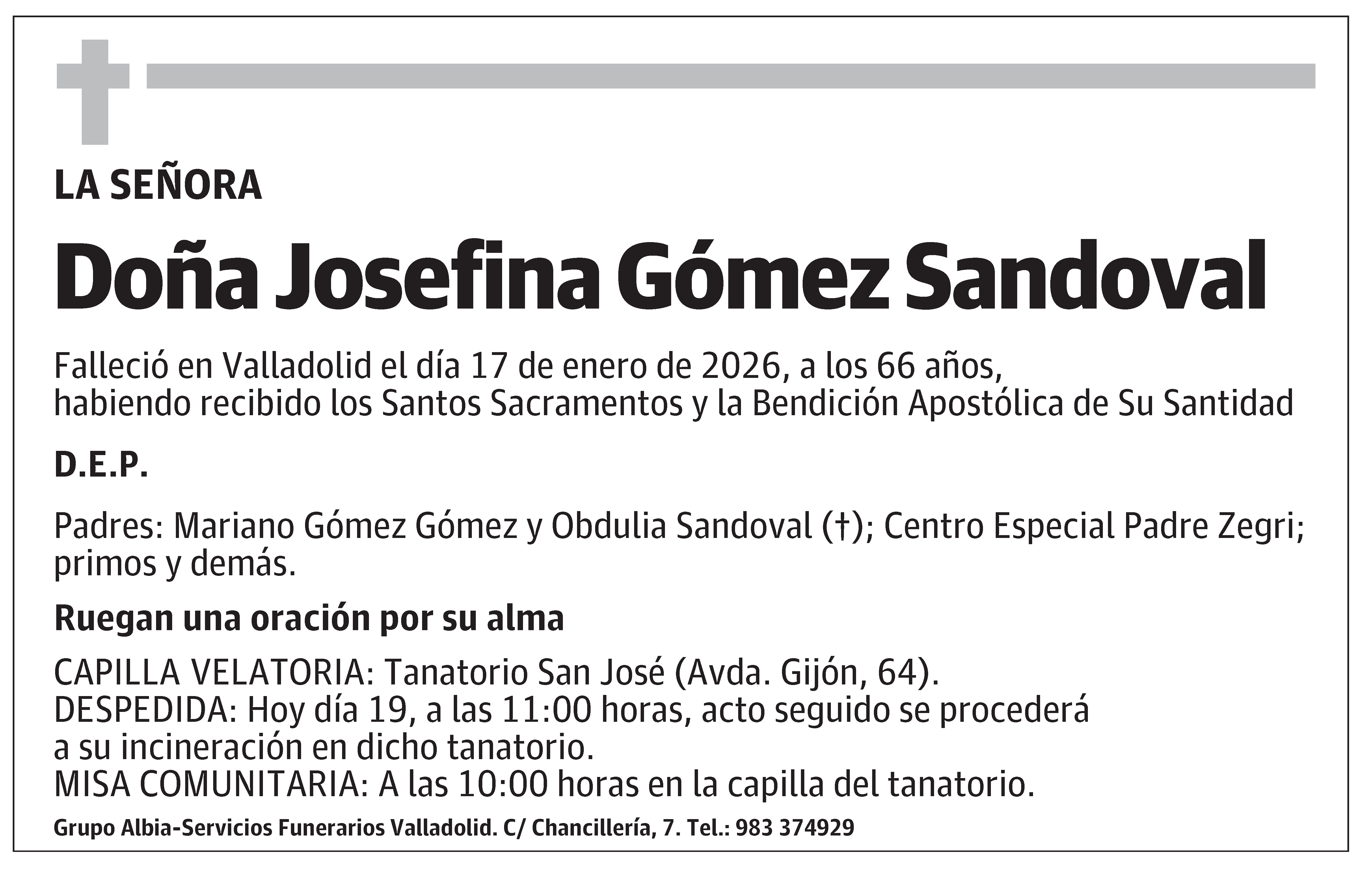 Josefina Gómez Sandoval