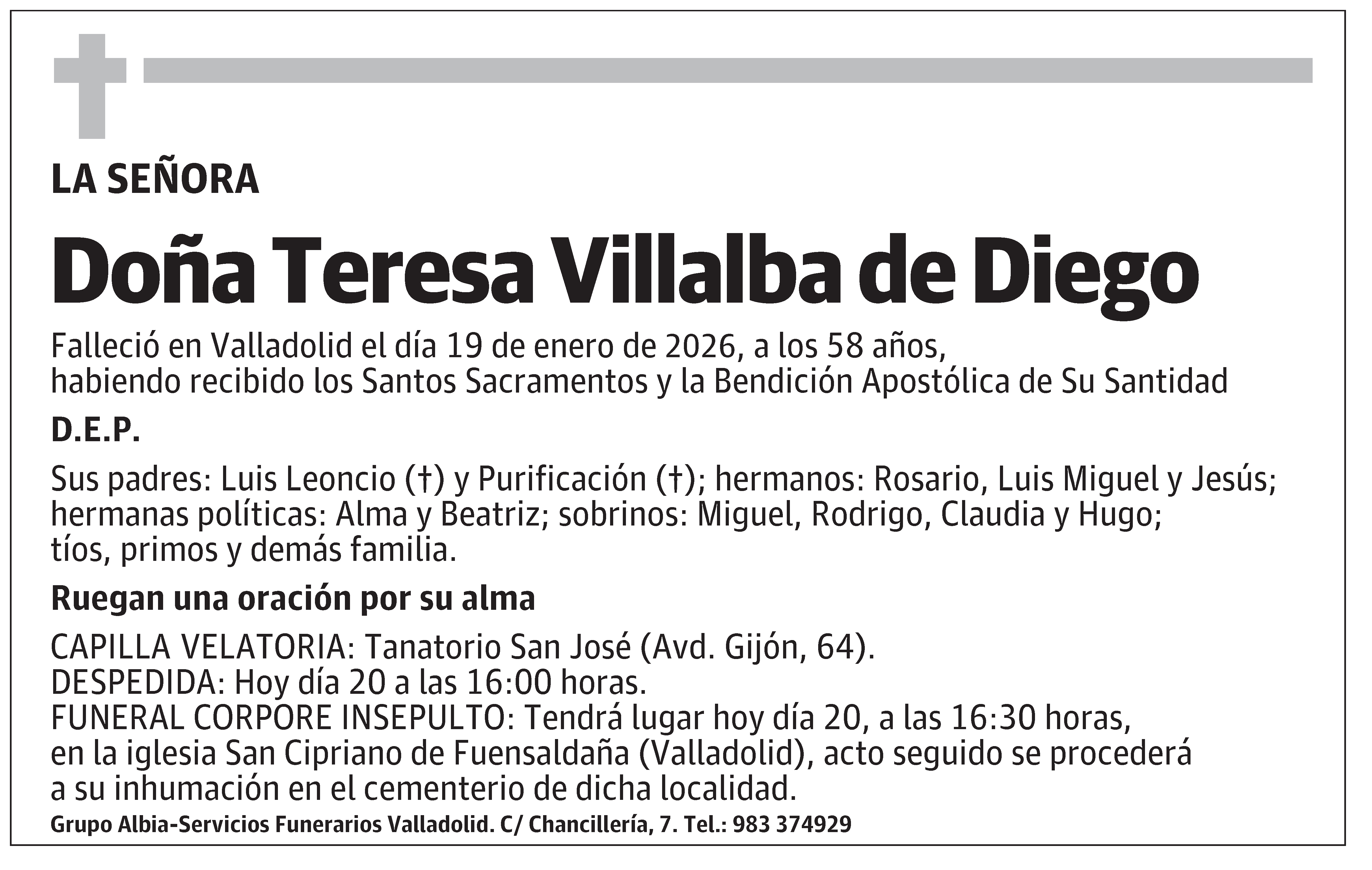 Teresa Villalba de Diego