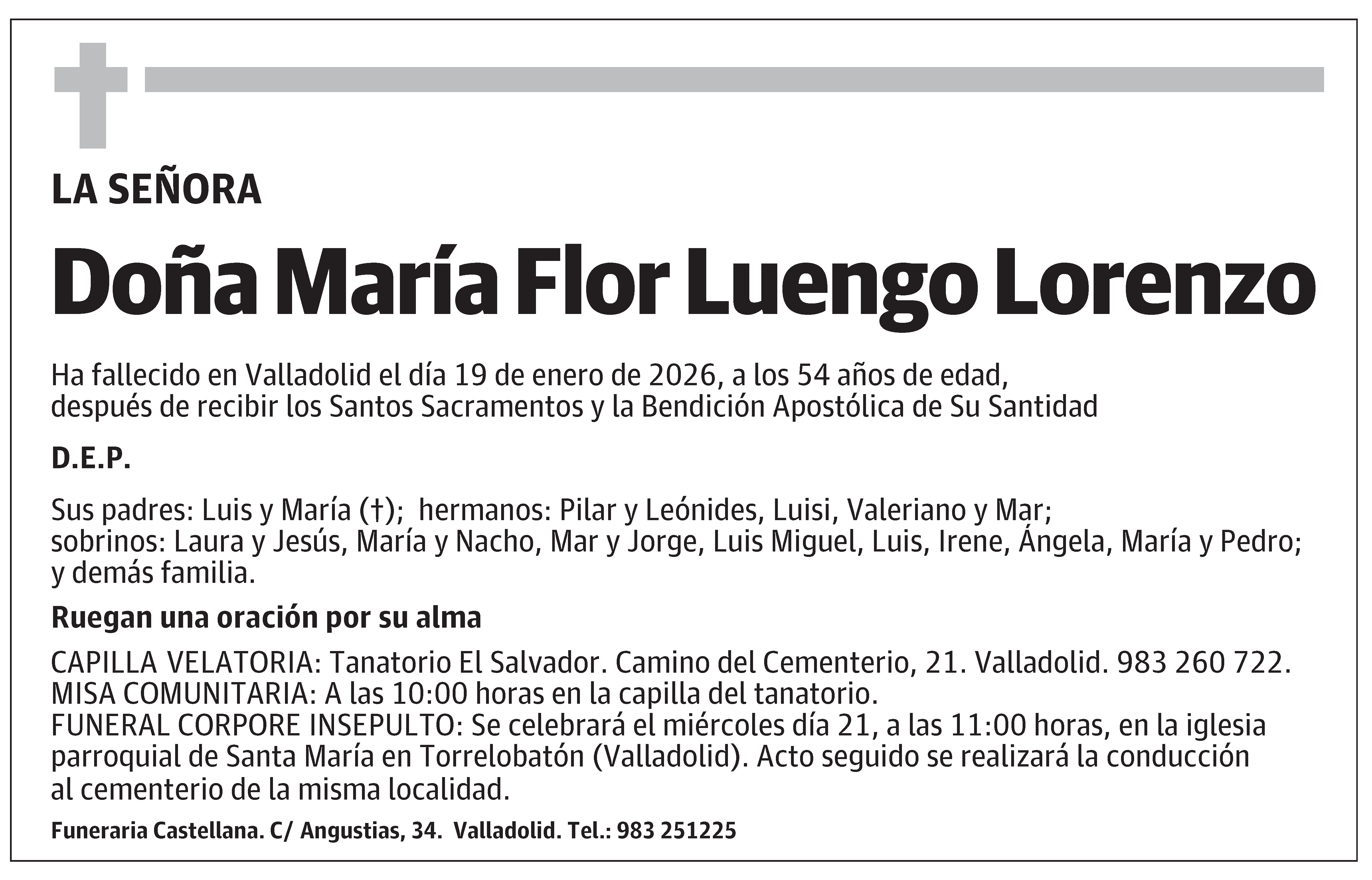 María Flor Luengo Lorenzo