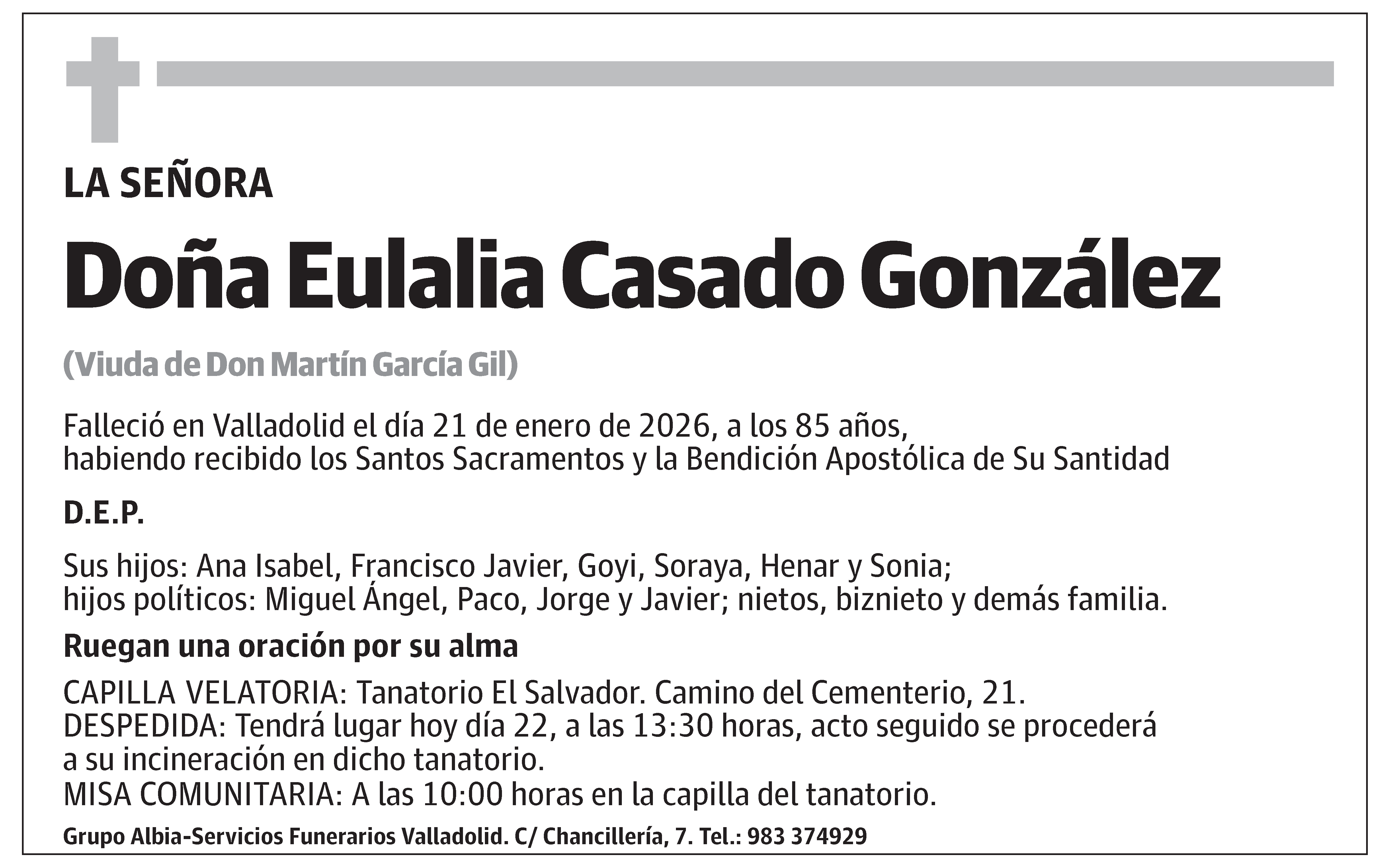 Eulalia Casado González