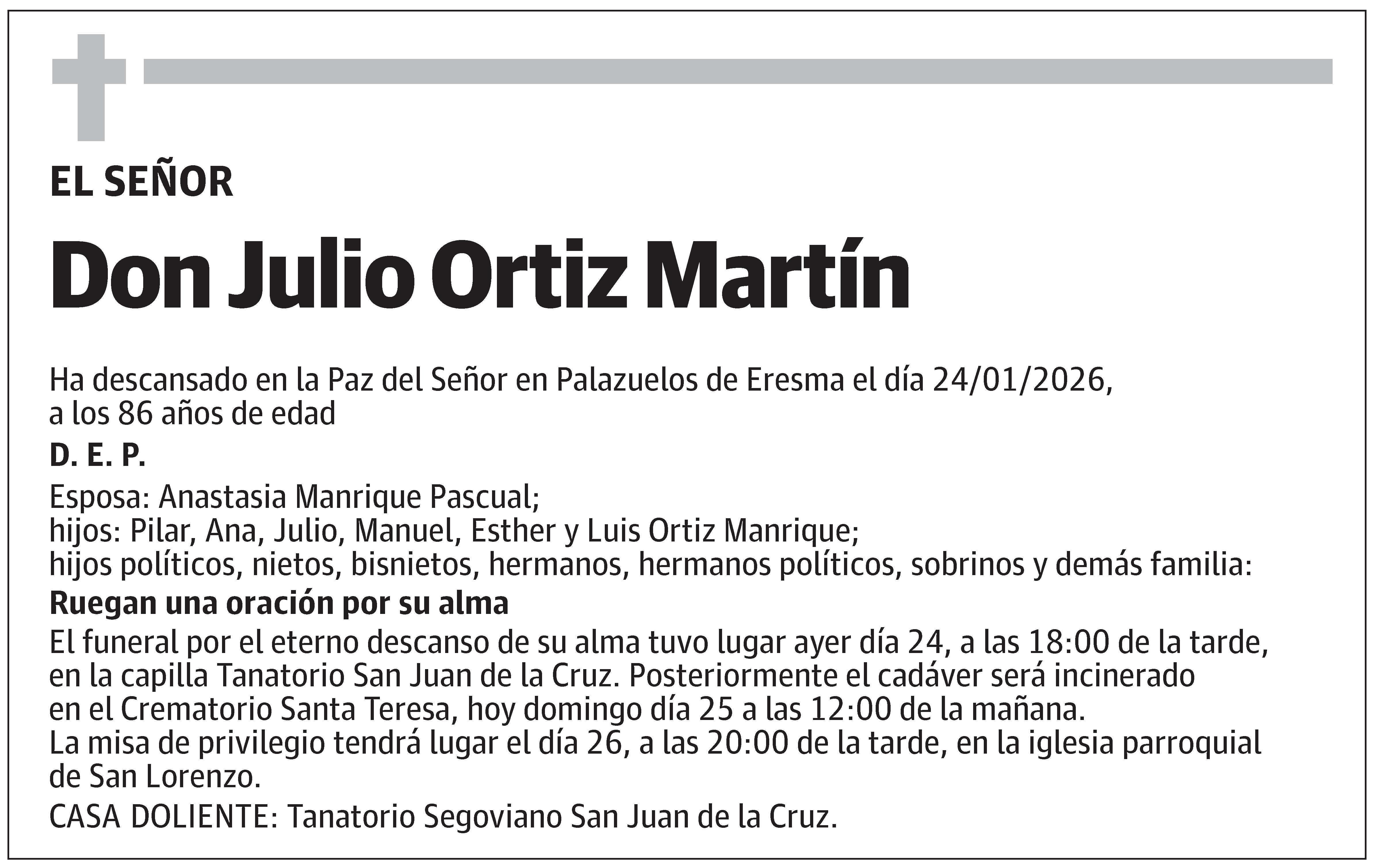 Julio Ortiz Martín