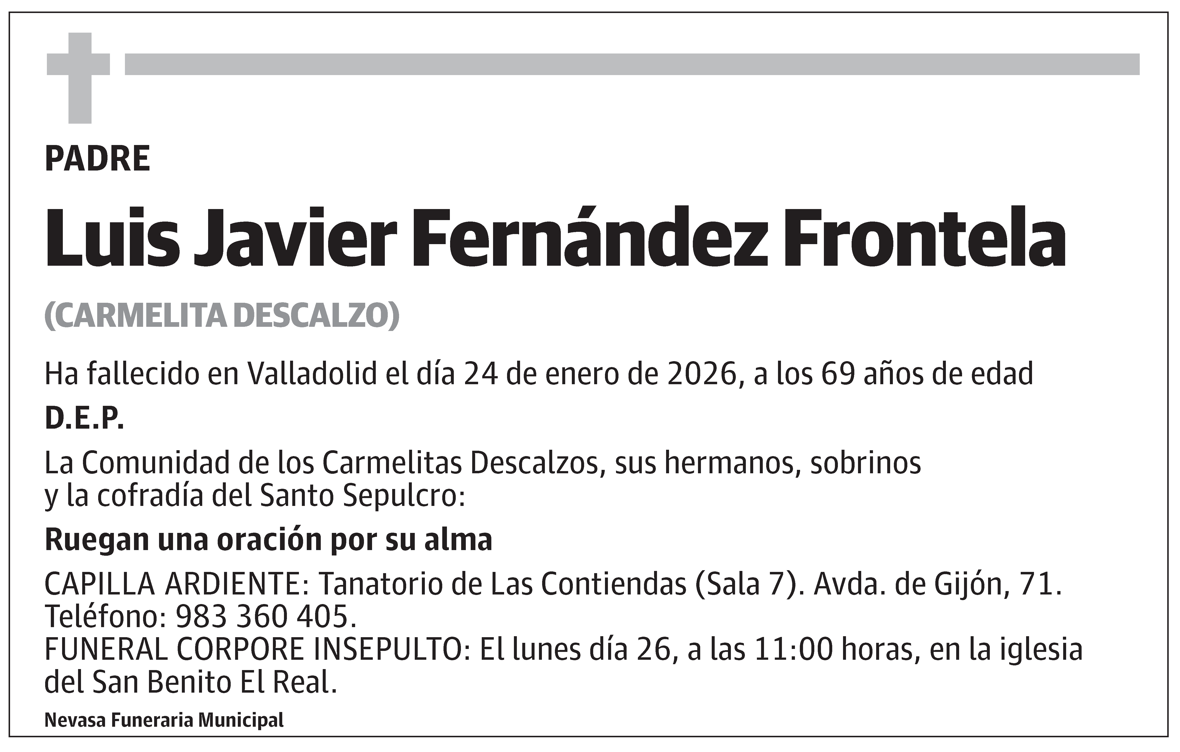 Luis Javier Fernández Frontela