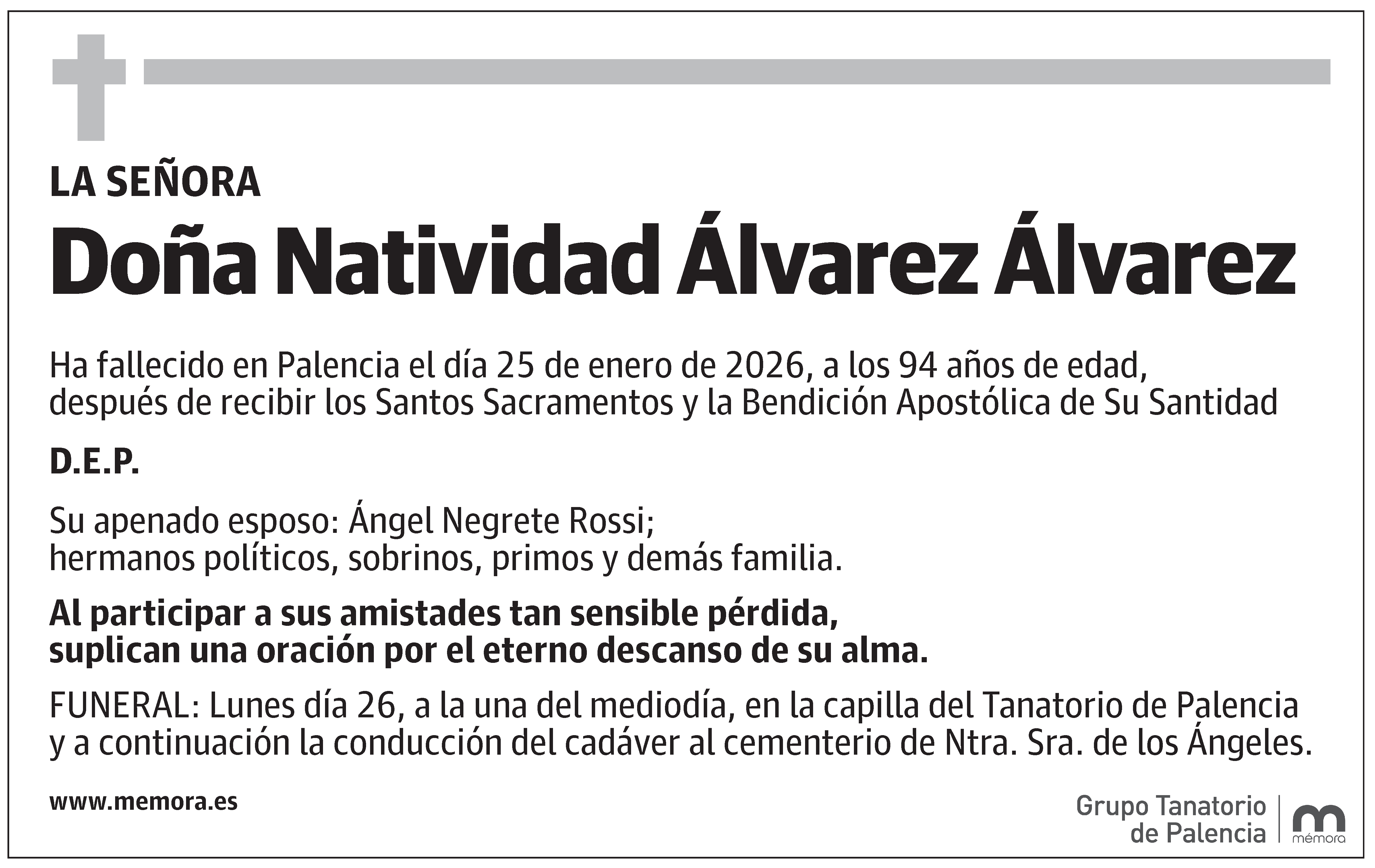 Natividad Álvarez Álvarez