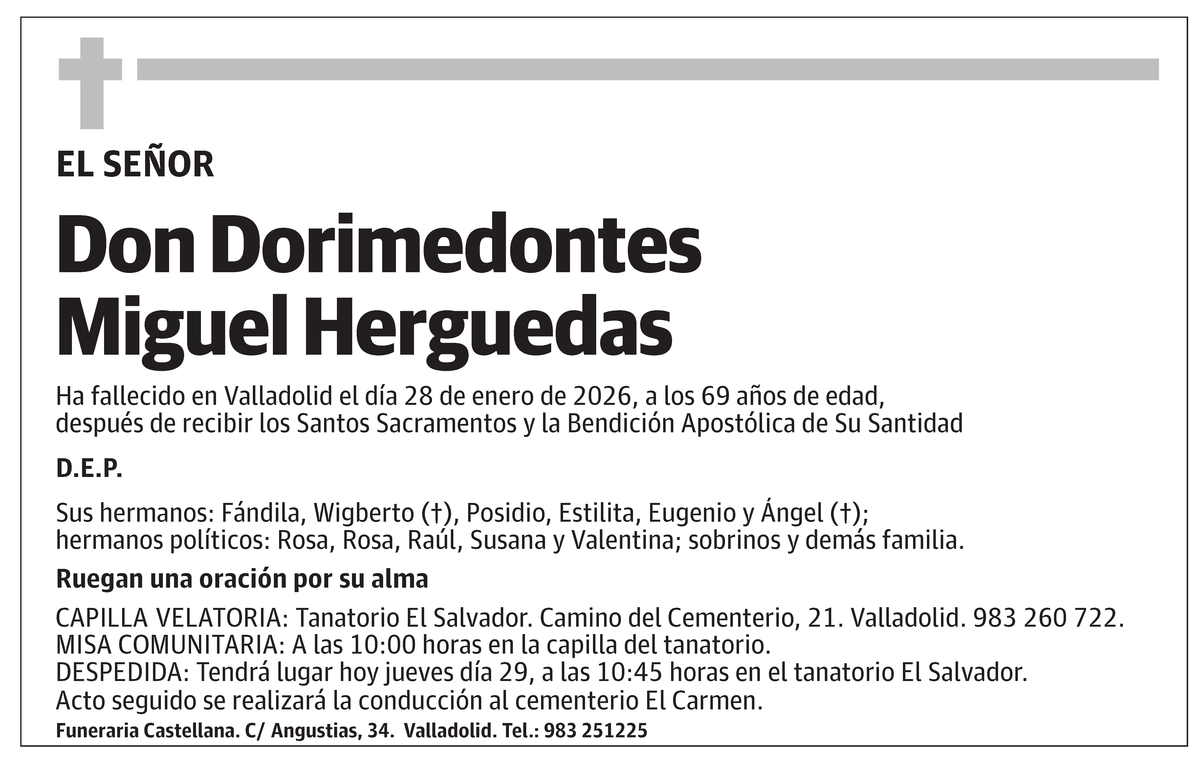 Dorimedontes Miguel Herguedas