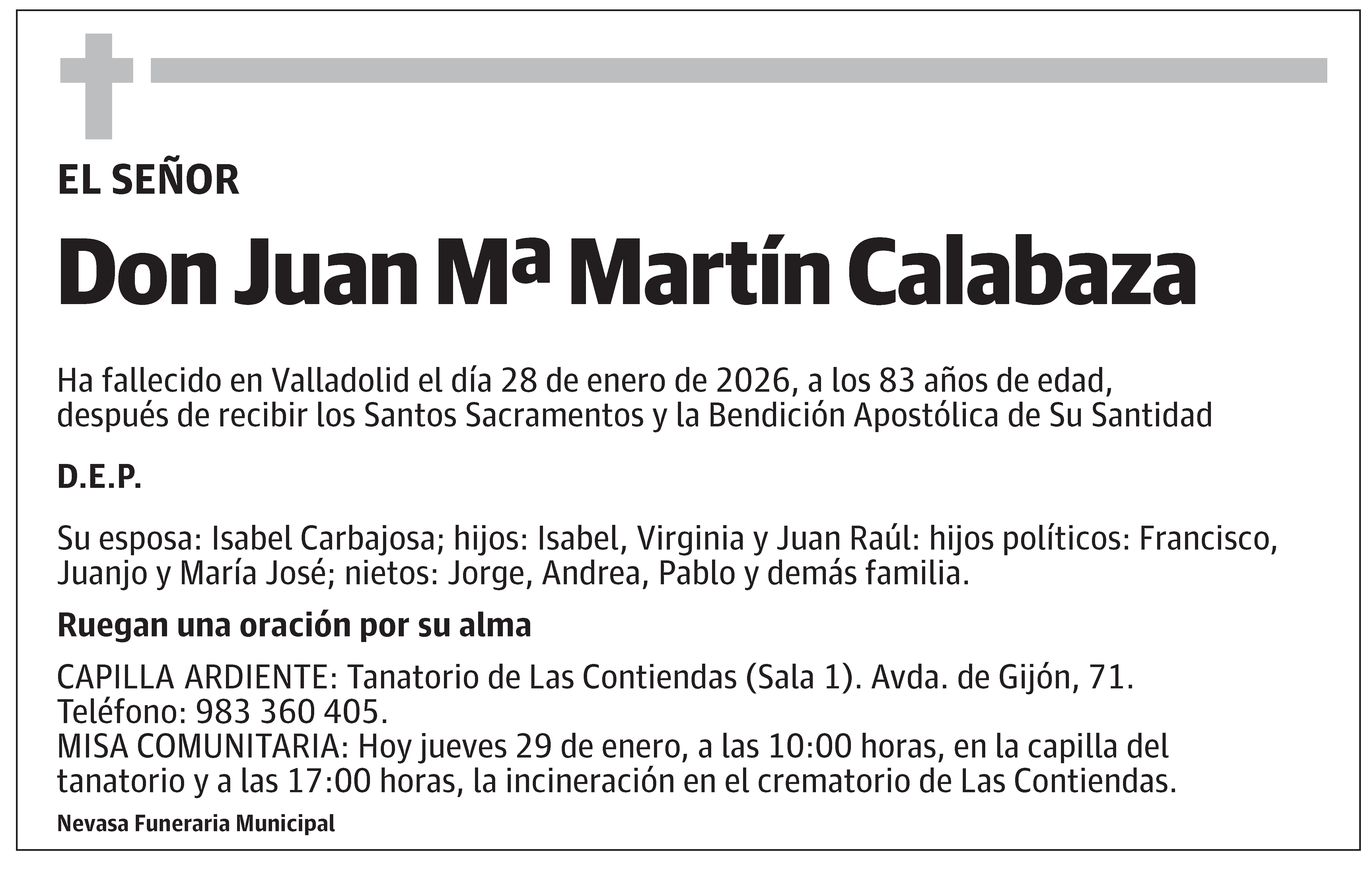 Juan Mª Martín Calabaza