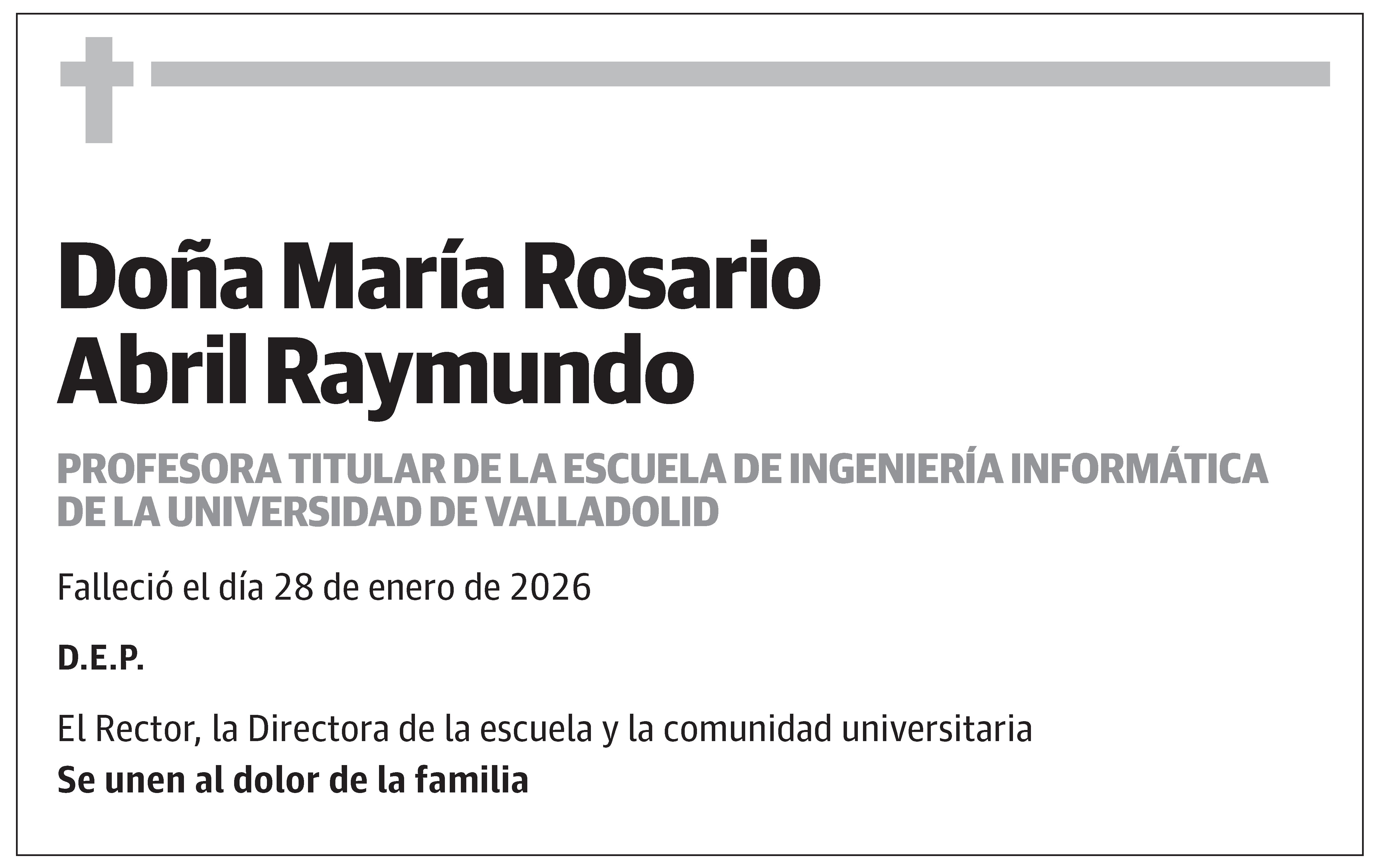 María Rosario Abril Raymundo