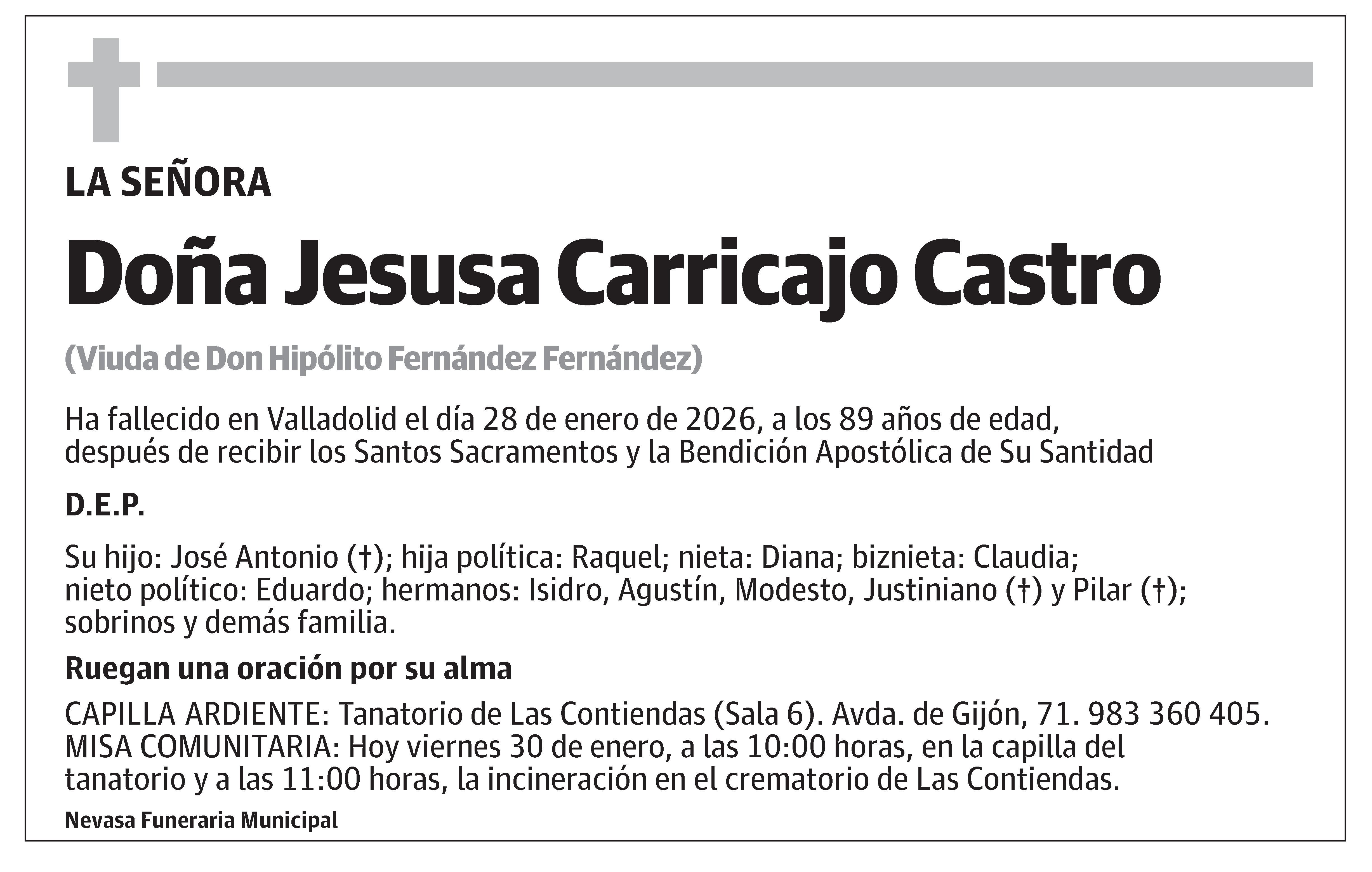 Jesusa Carricajo Castro