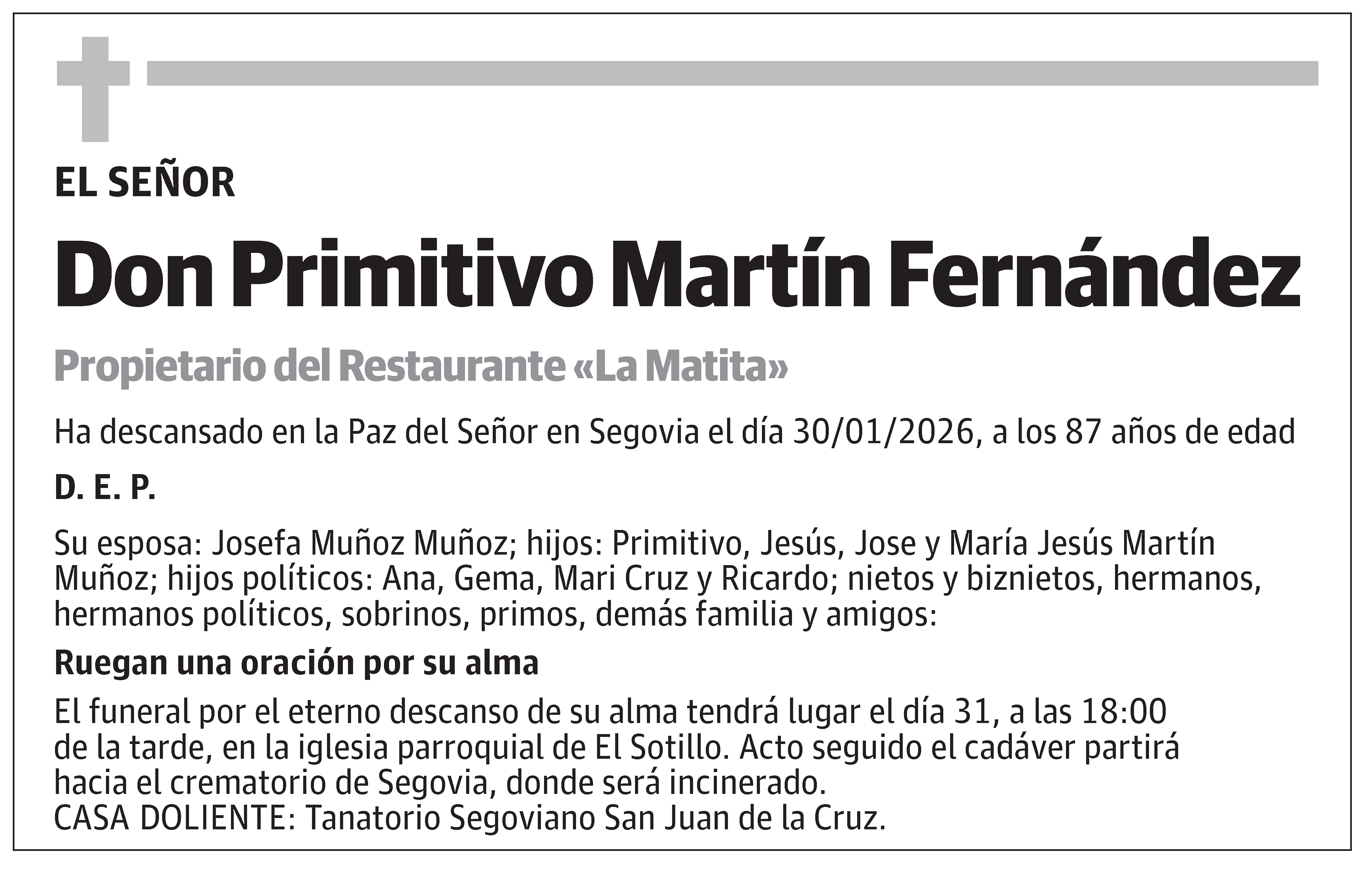 Primitivo Martín Fernández