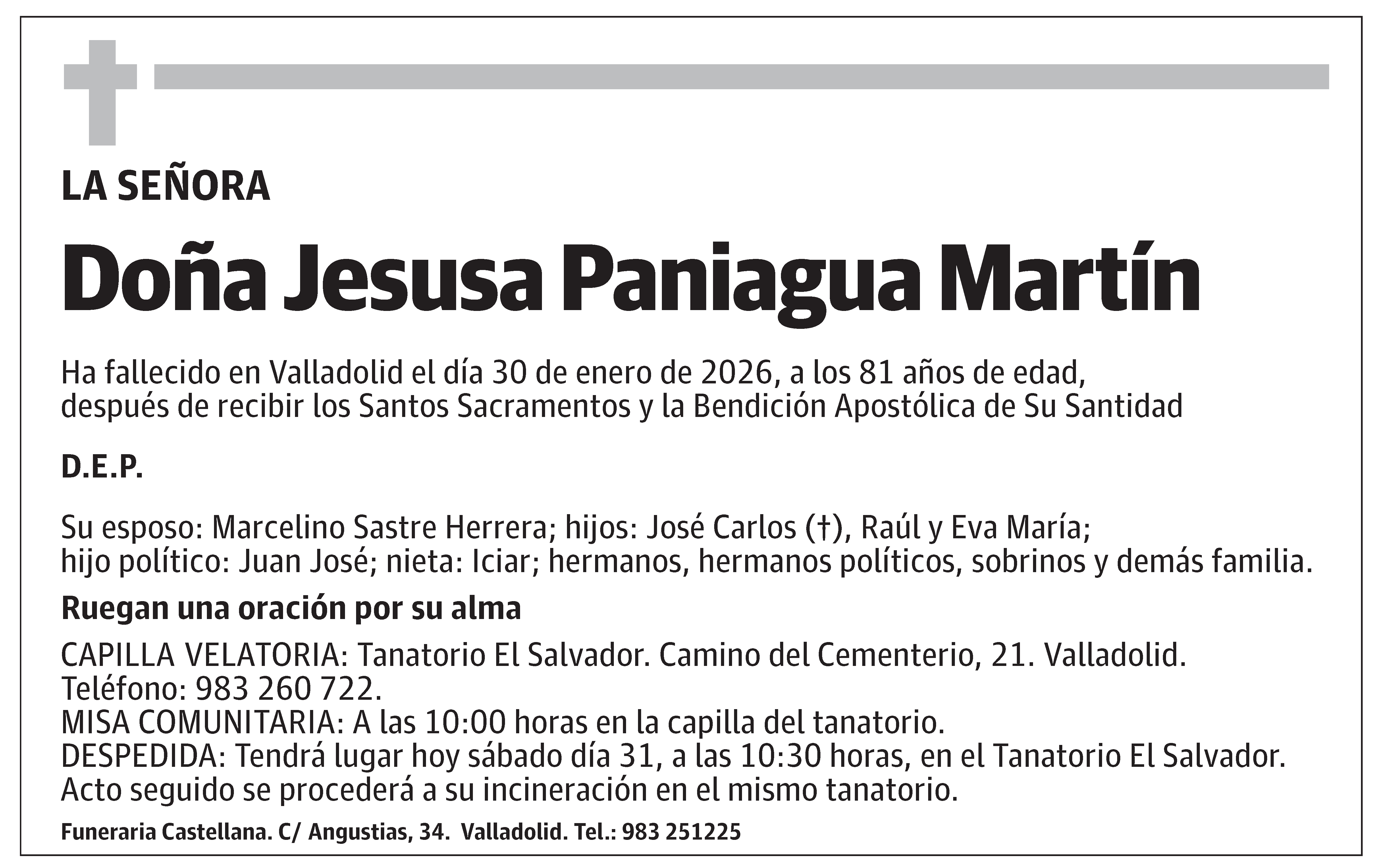 Jesusa Paniagua Martín