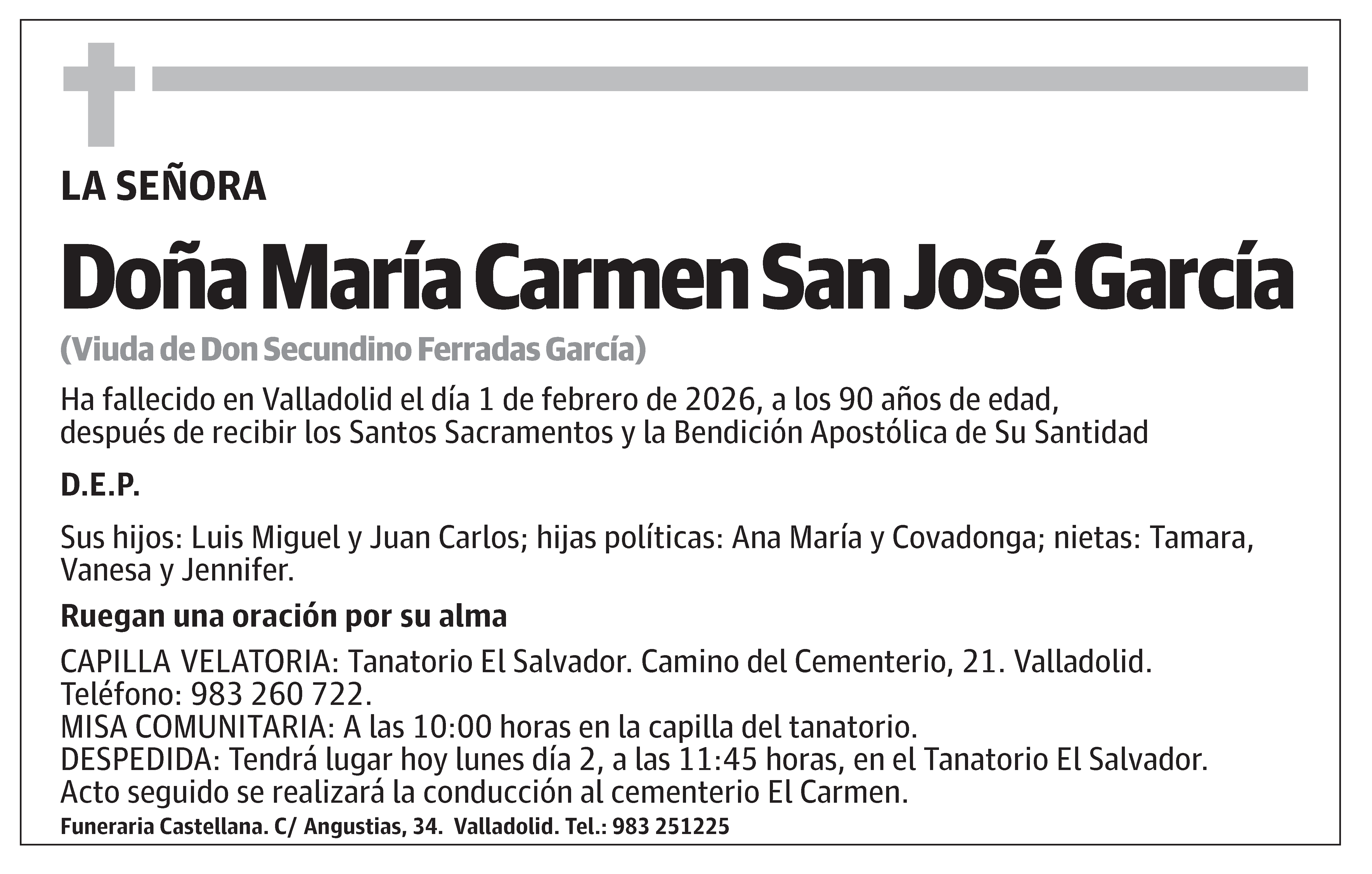 María Carmen San José García