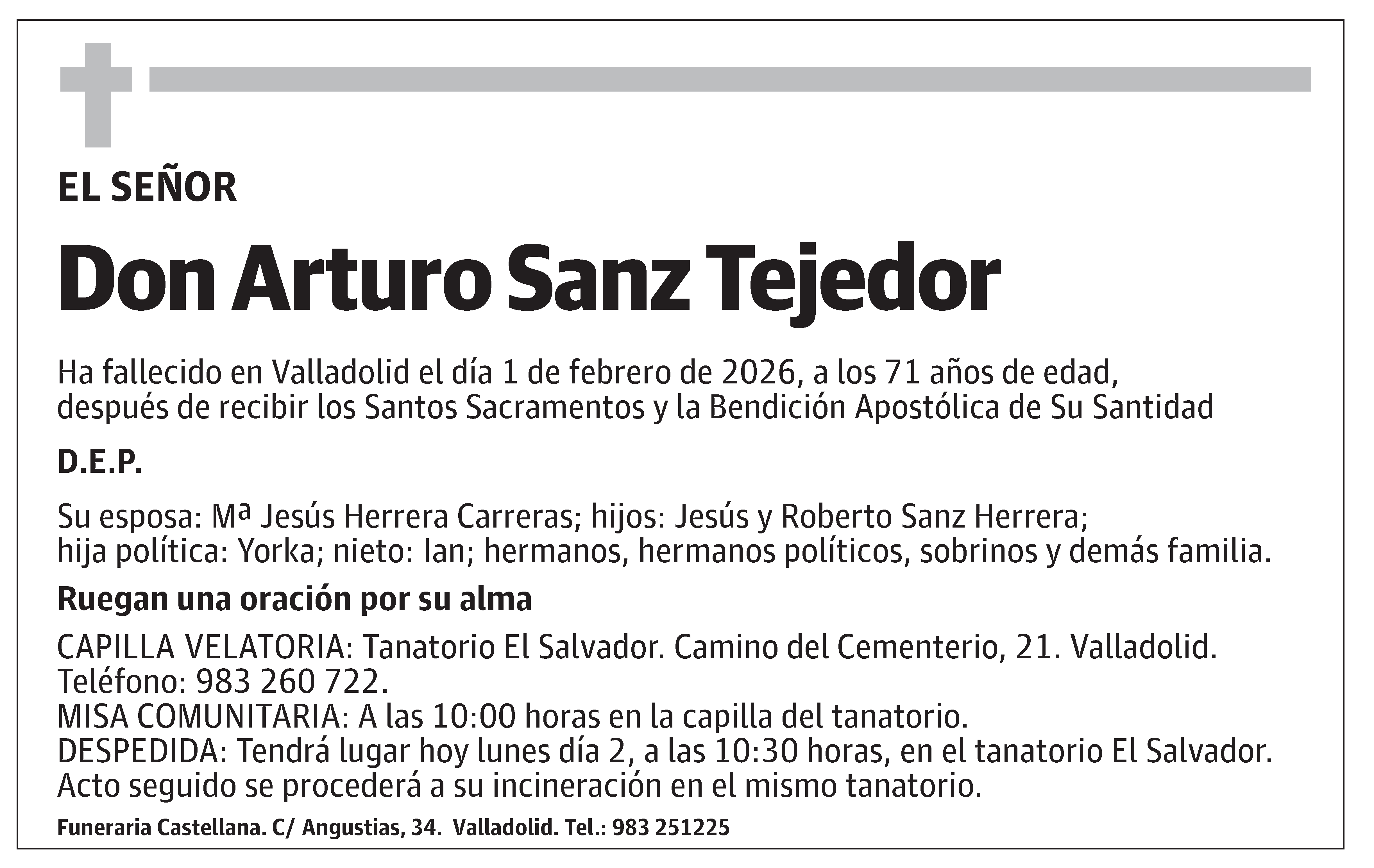 Arturo Sanz Tejedor