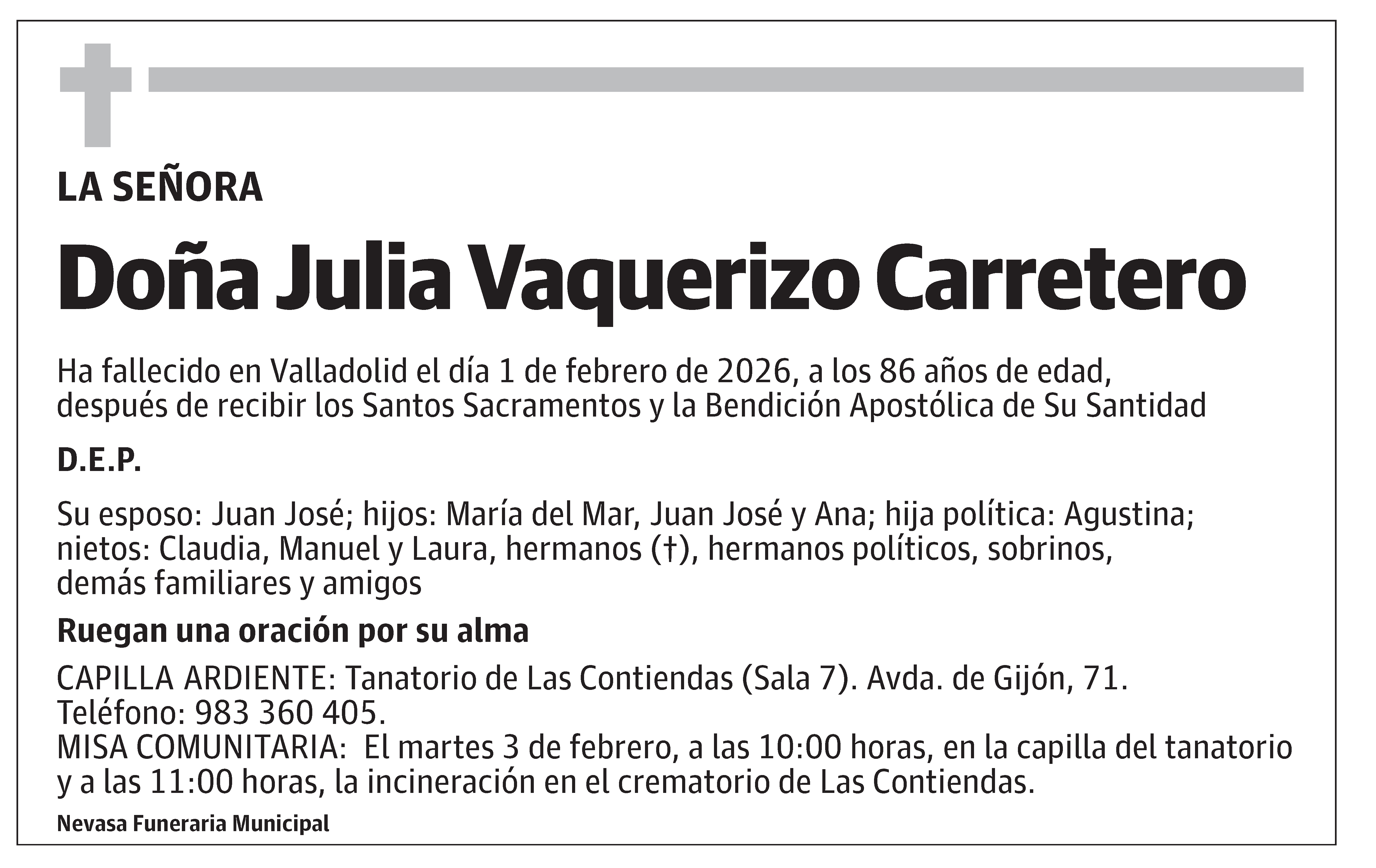 Julia Vaquerizo Carretero