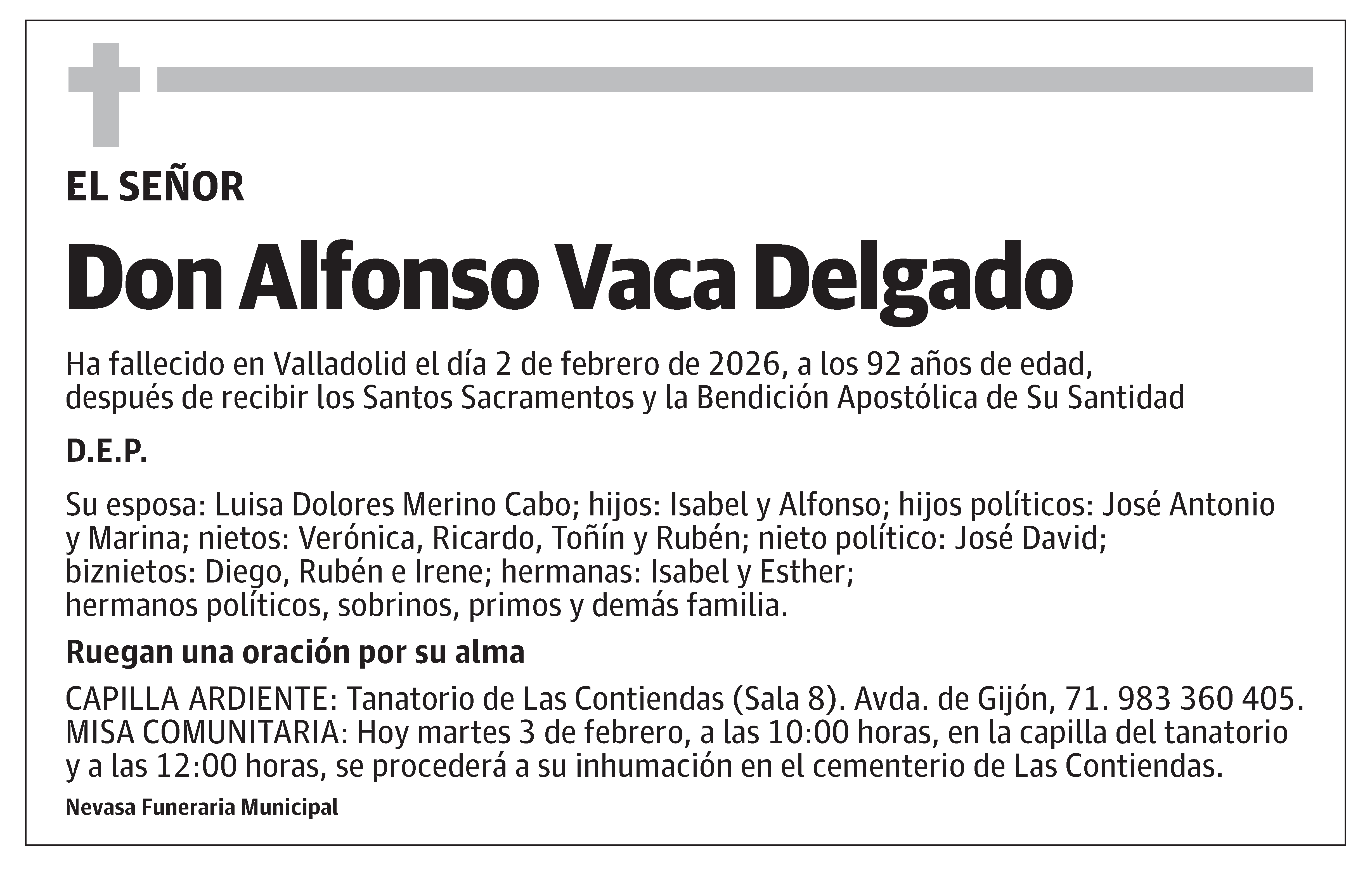 Alfonso Vaca Delgado