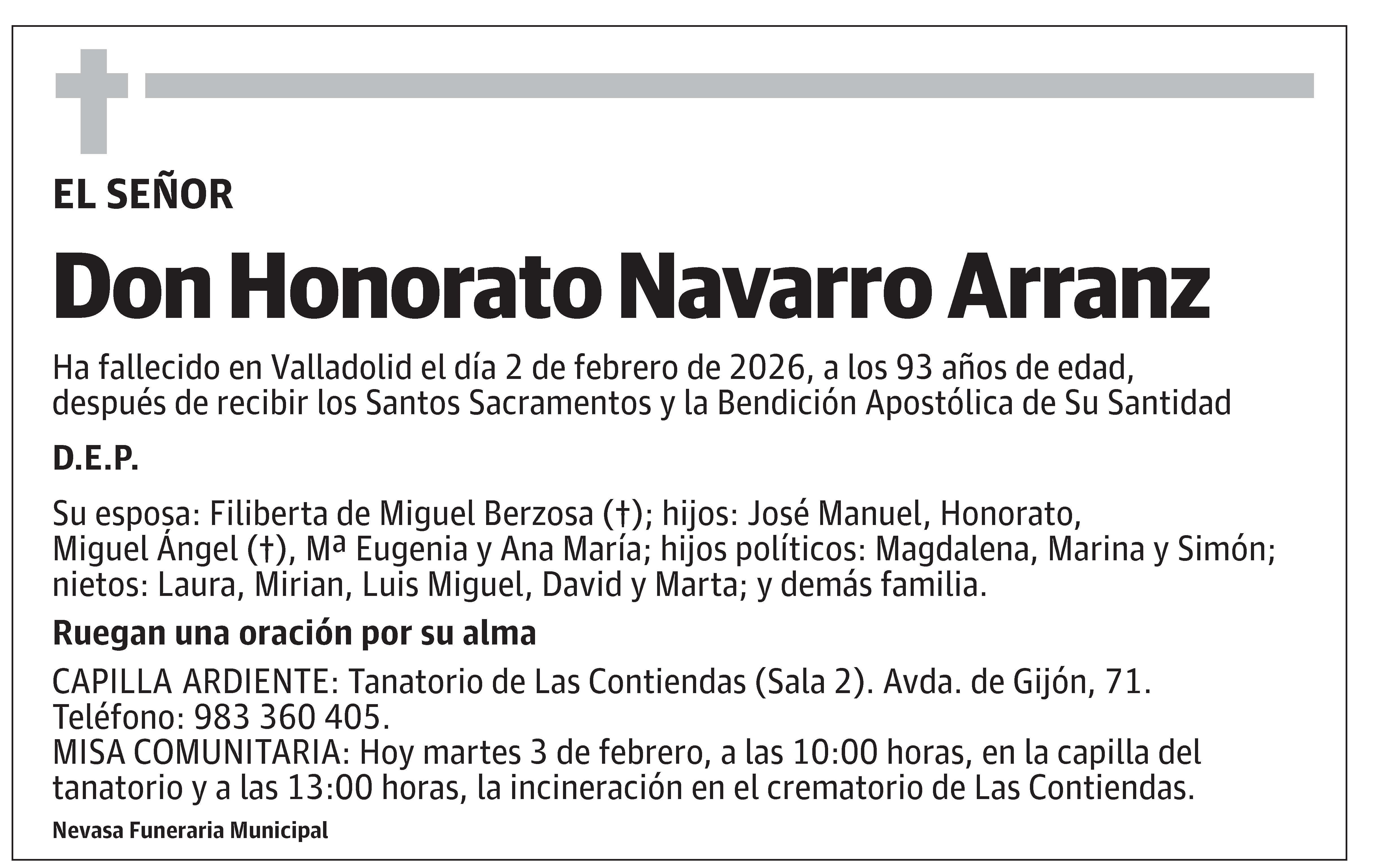 Honorato Navarro Arranz