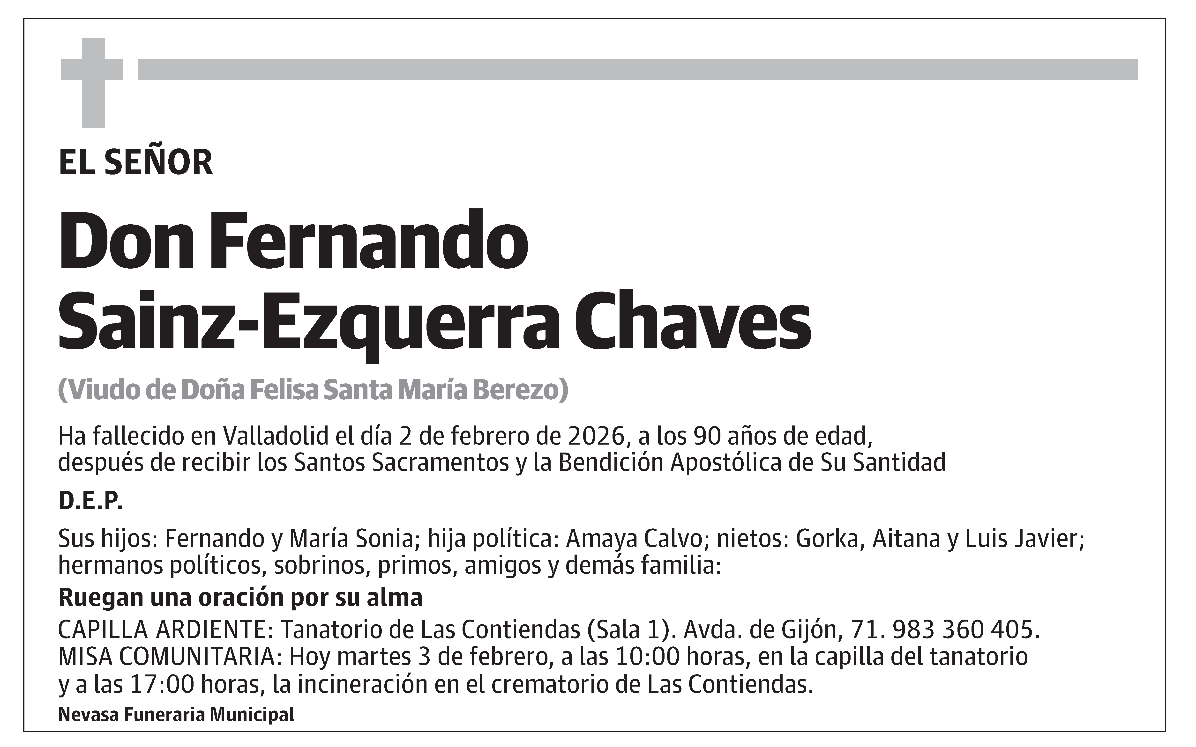 Fernando Sainz-Ezquerra Chaves