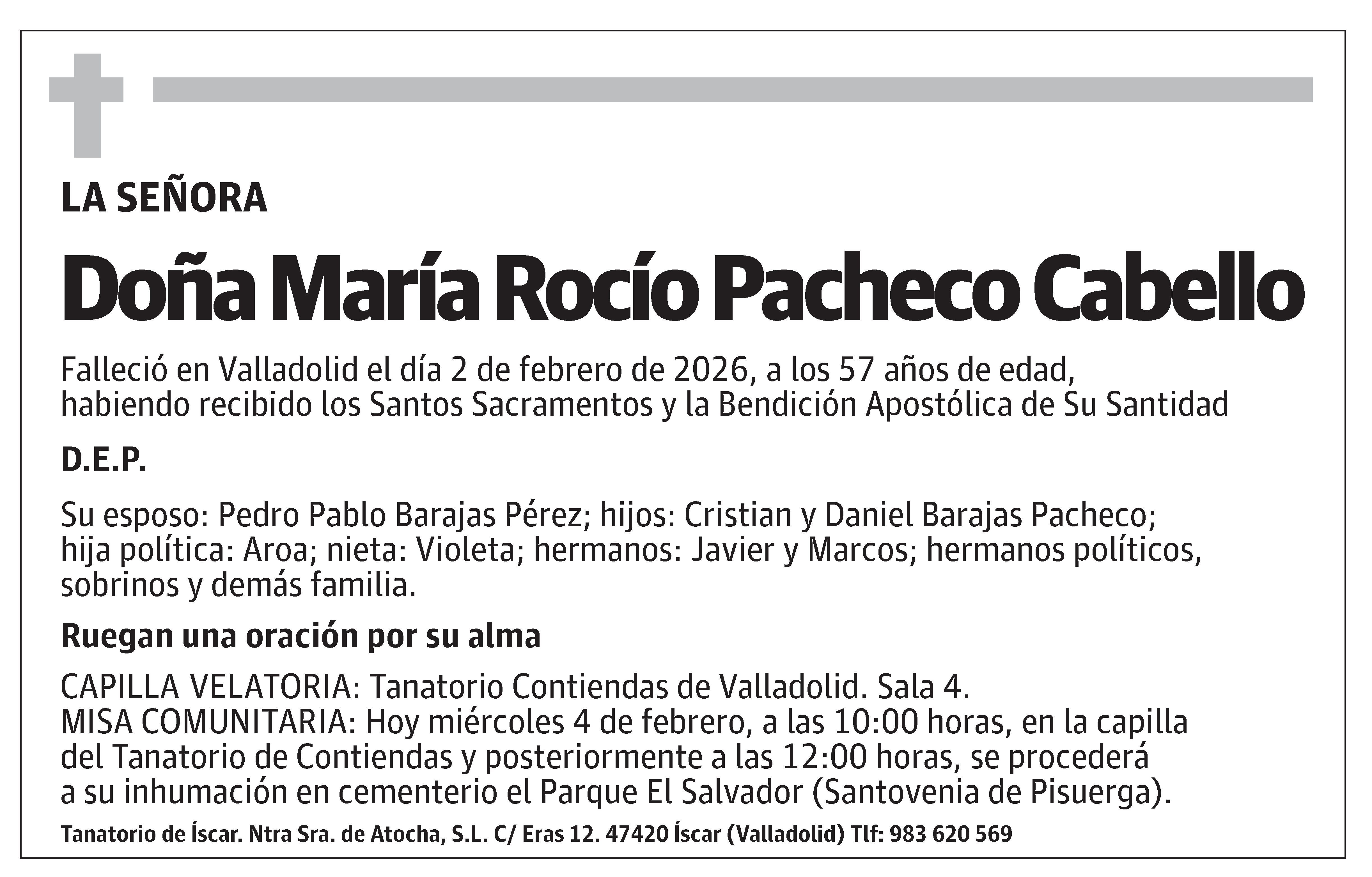 María Rocío Pacheco Cabello