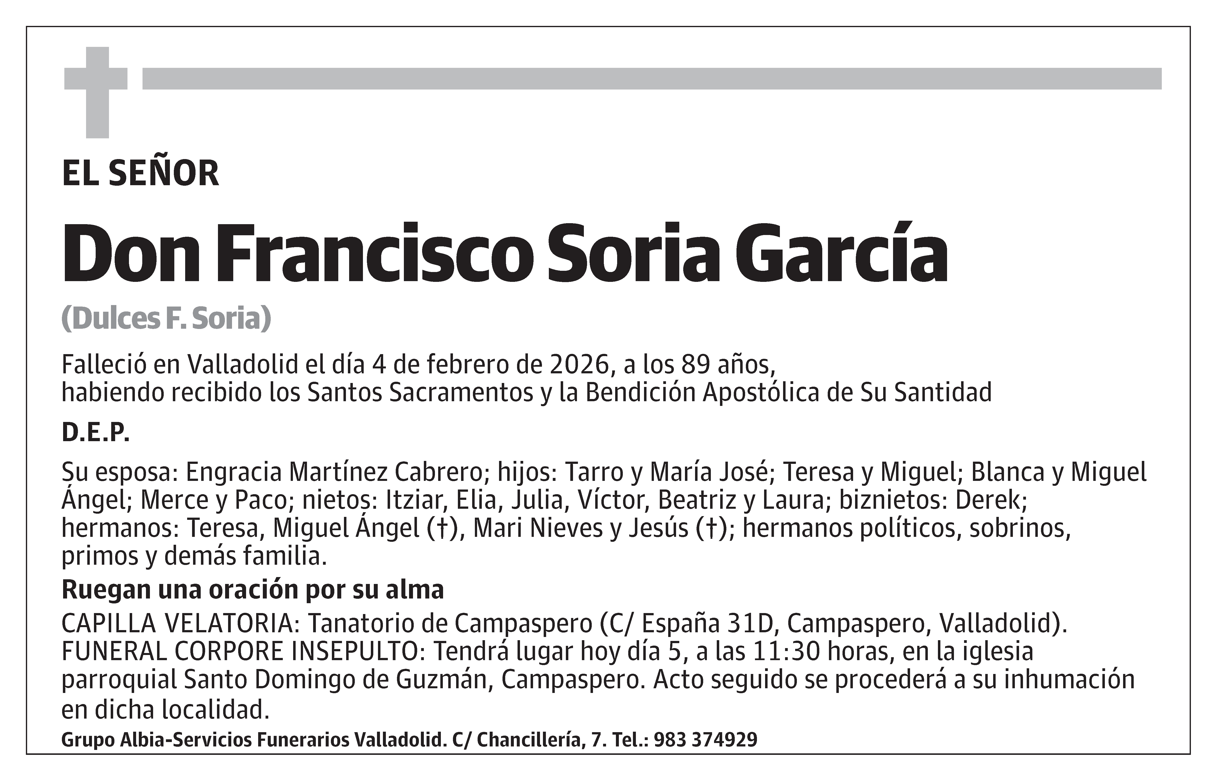 Francisco Soria García