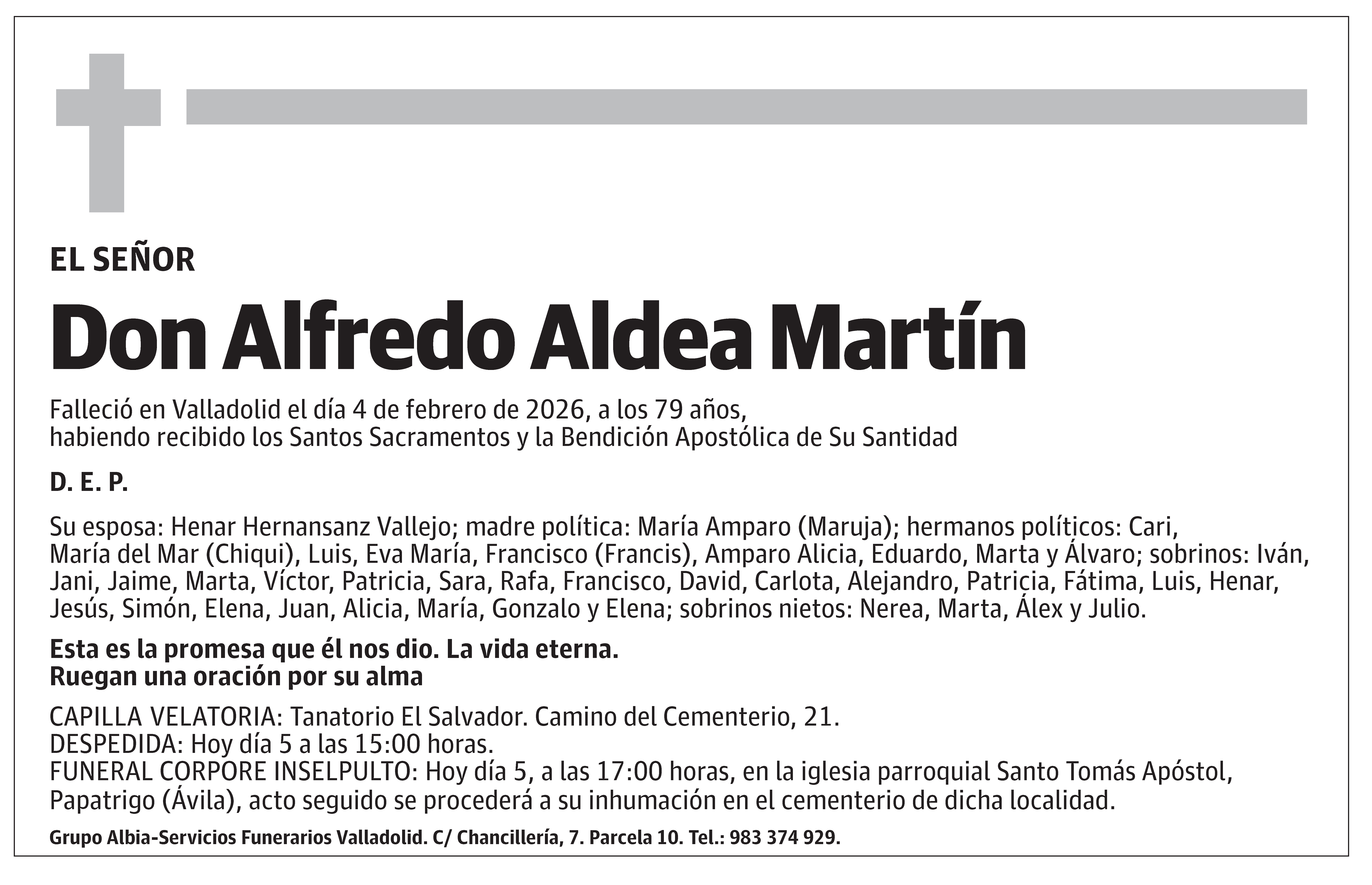 Alfredo Aldea Martín