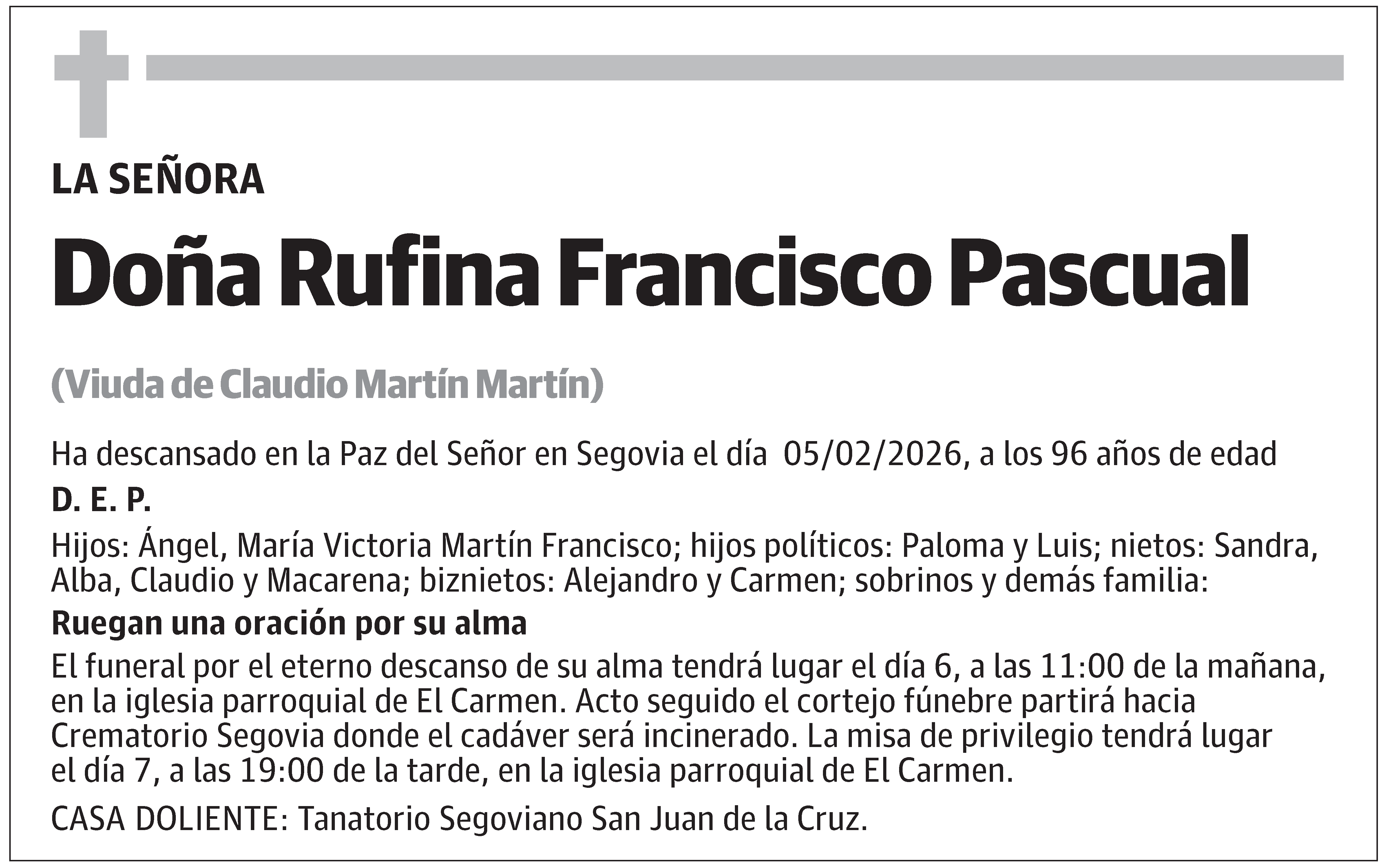 Rufina Francisco Pascual
