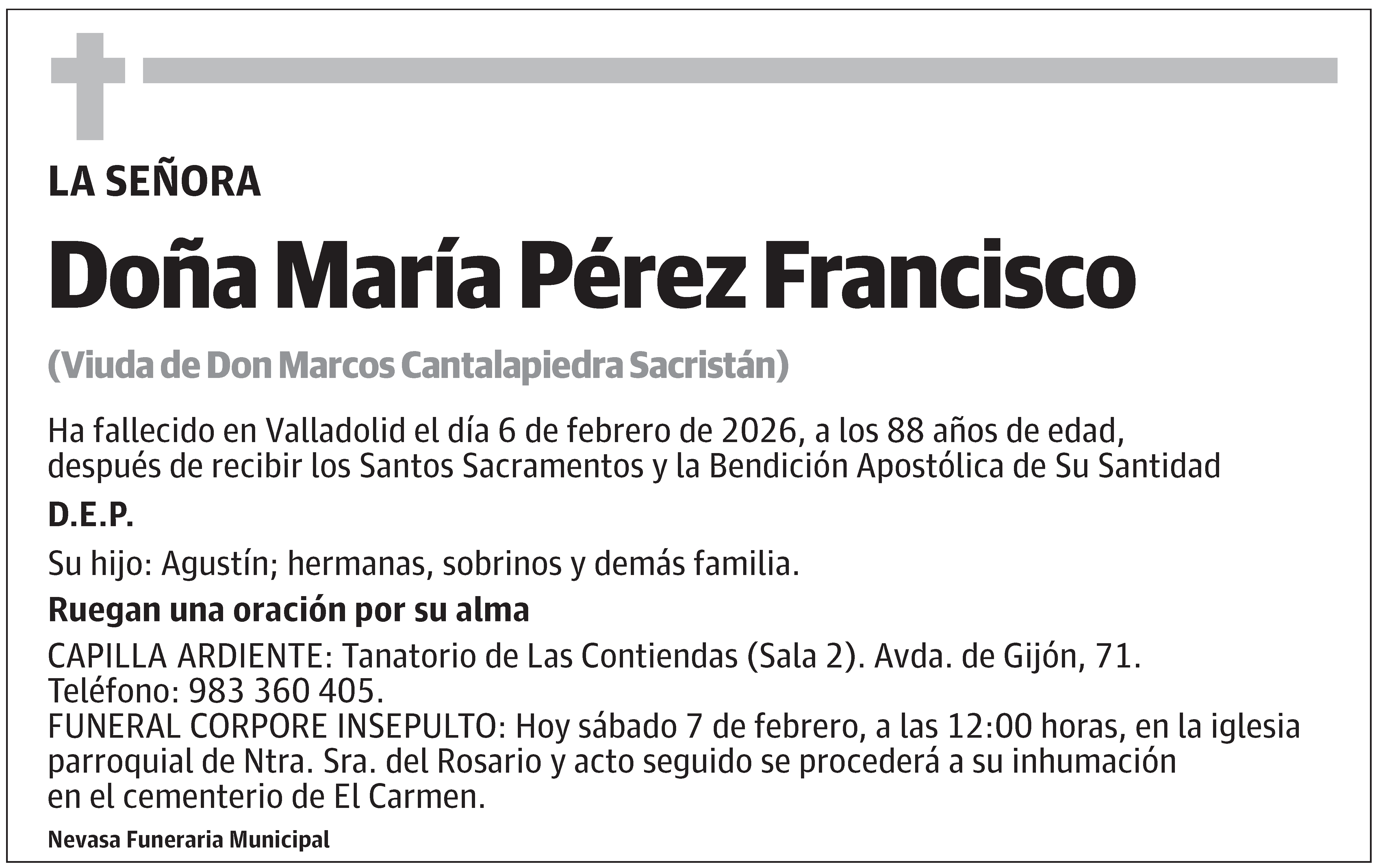 María Pérez Francisco