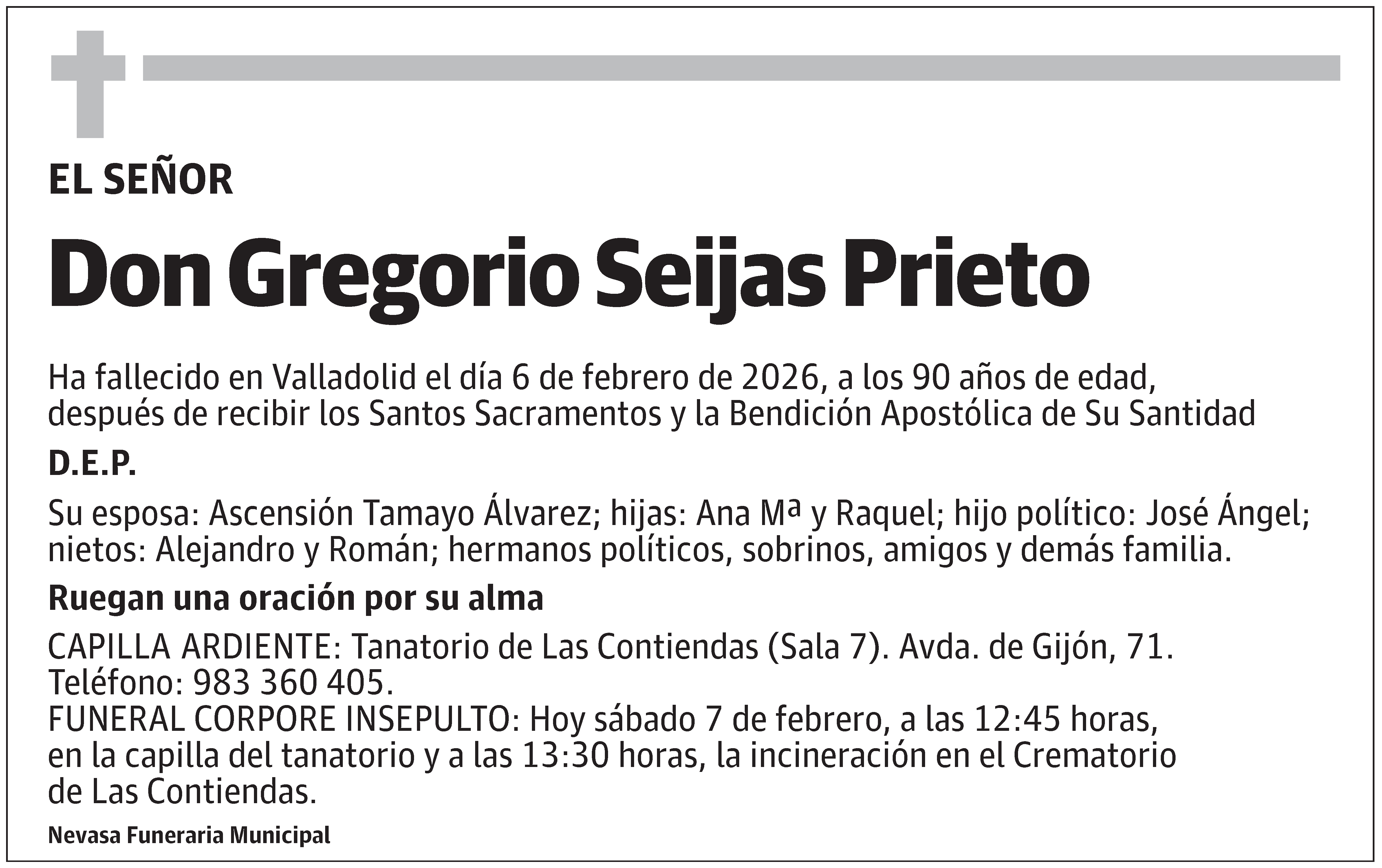 Gregorio Seijas Prieto