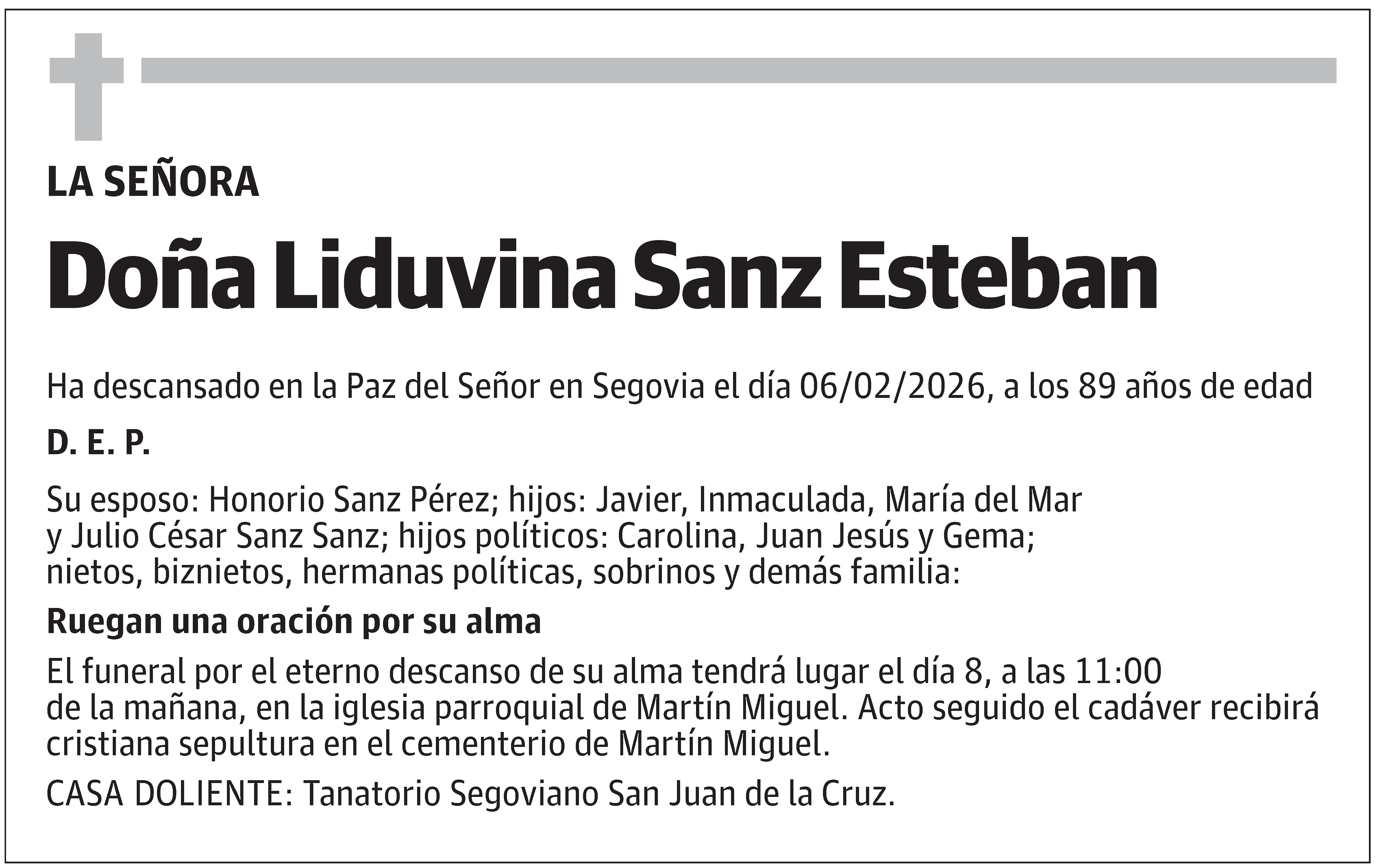 Liduvina Sanz Esteban