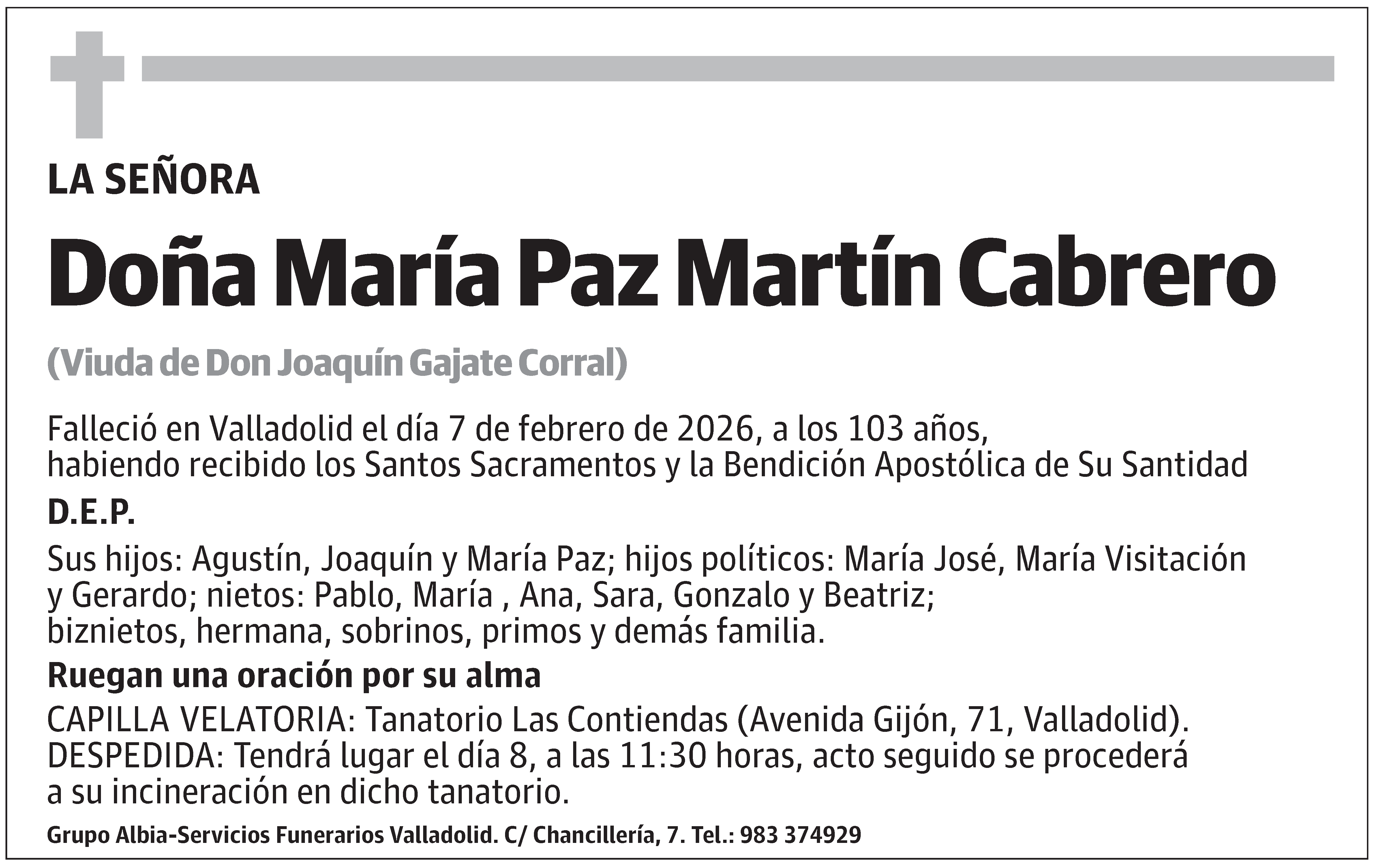 María Paz Martín Cabrero